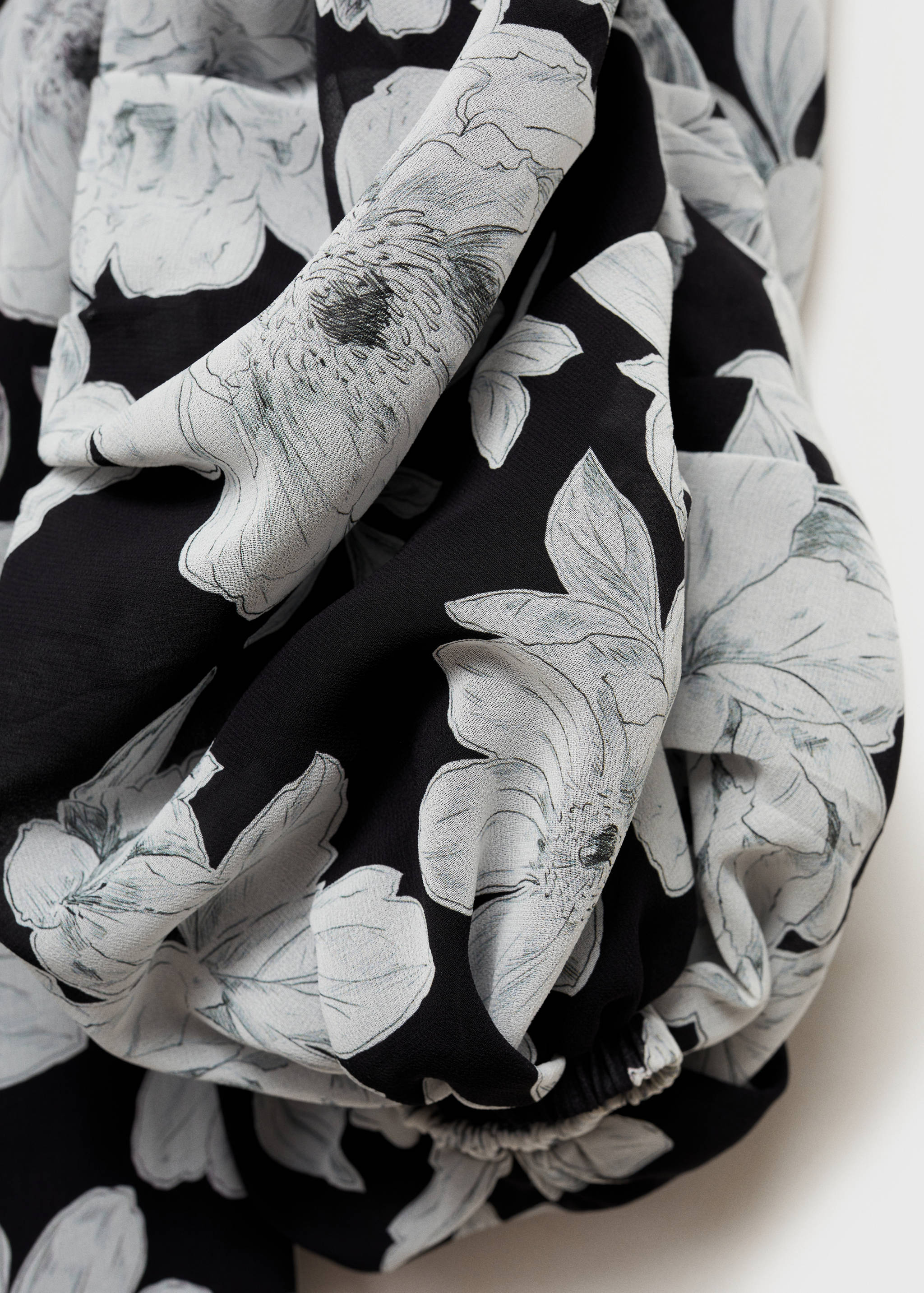 Robe bustier à fleurs - Détail de l'article 0