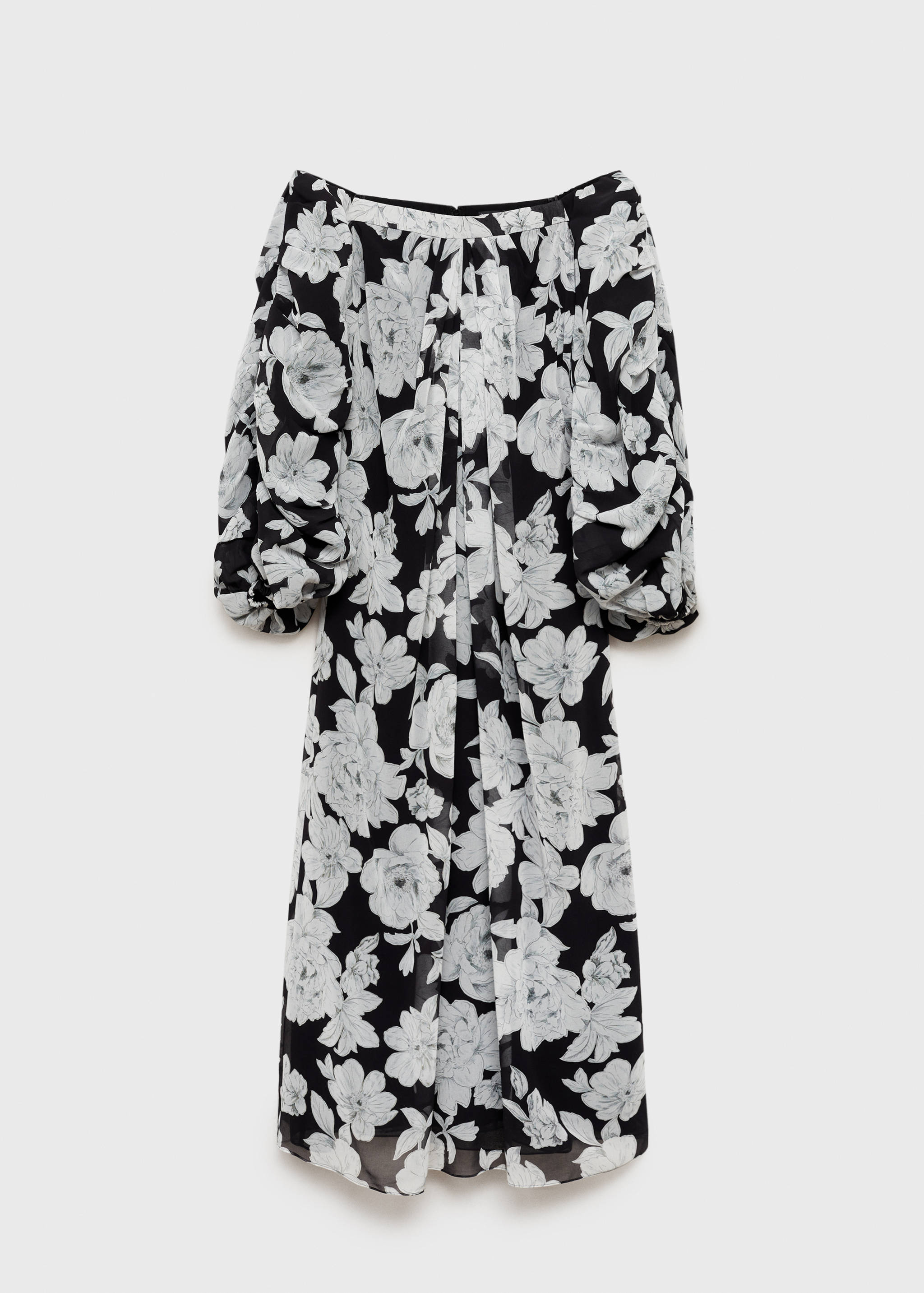Vestido floral palabra de honor - Artículo sin modelo