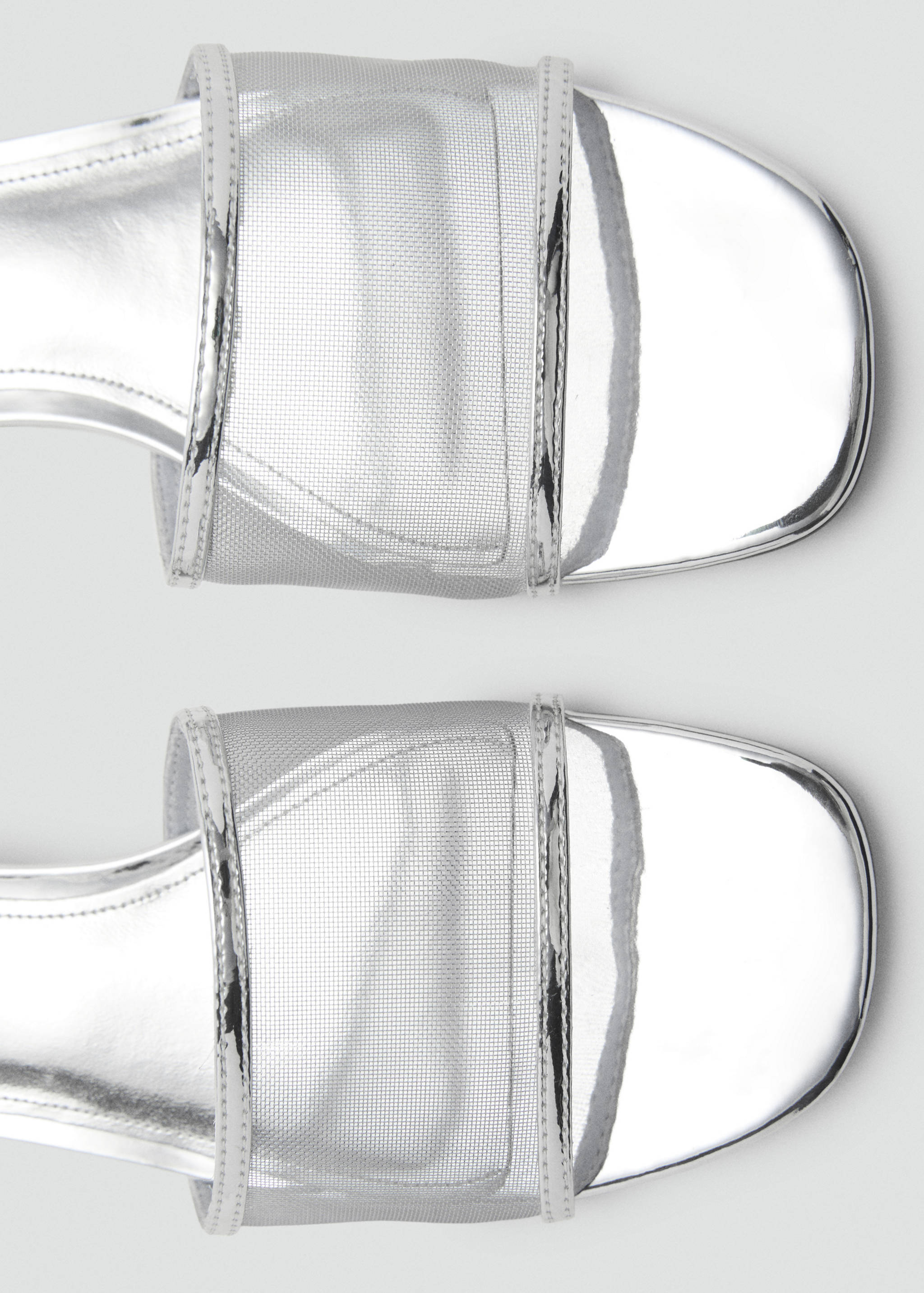 Kitten sandals with mesh strap - Details of the article 1