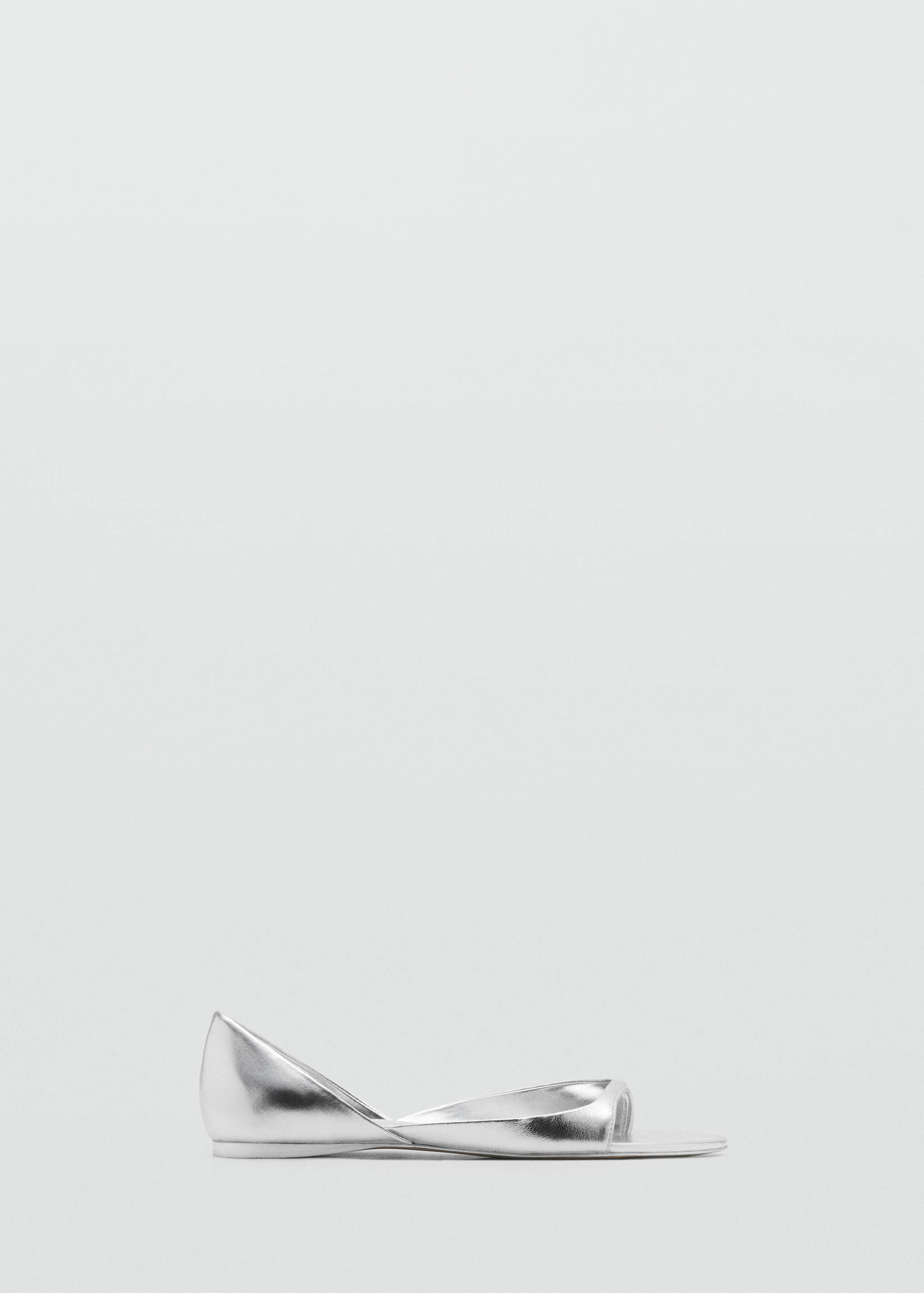 Metallic leather sandals - Article without model