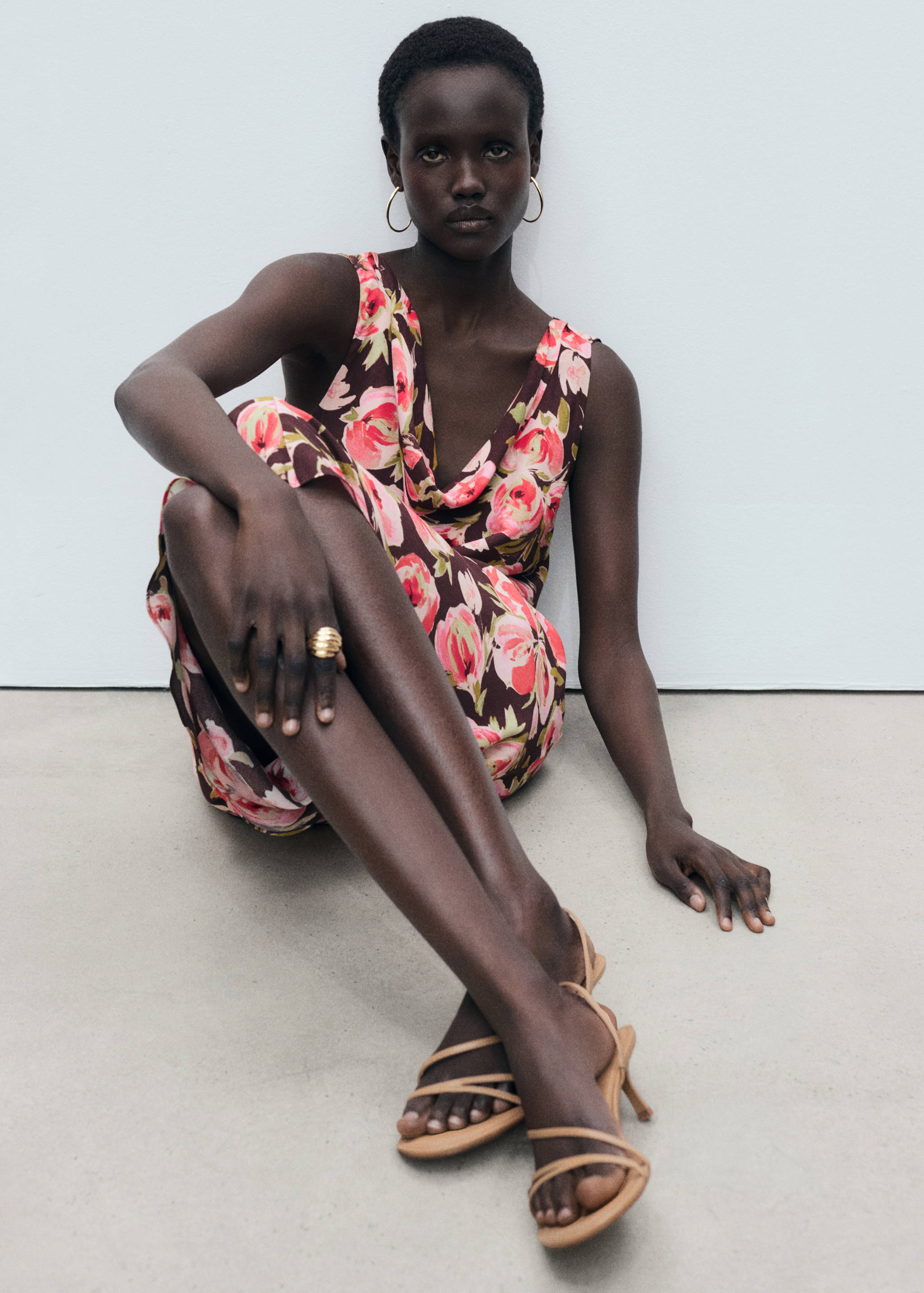 Strappy heeled sandals - Details of the article 9