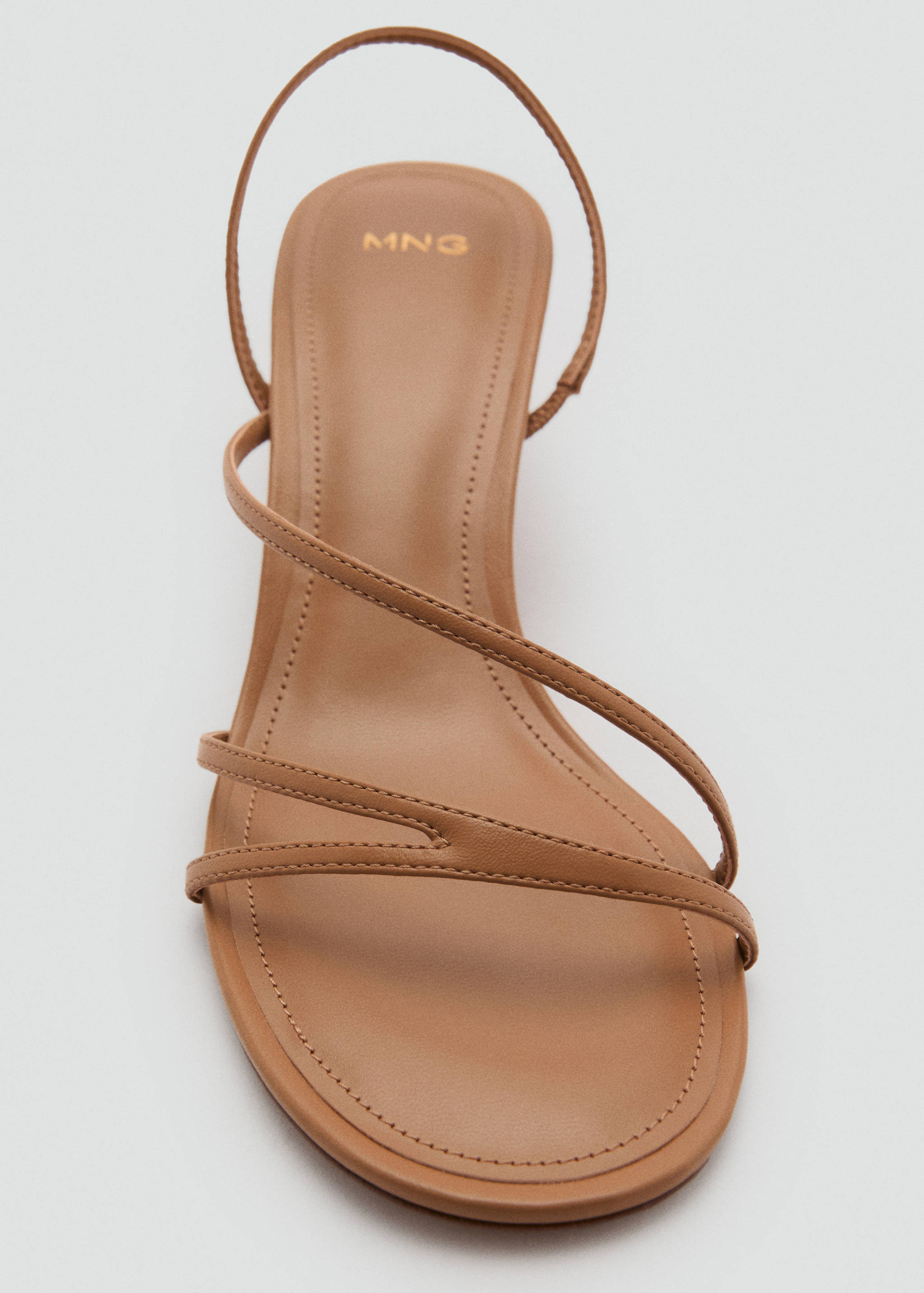 Strappy heeled sandals - Details of the article 1