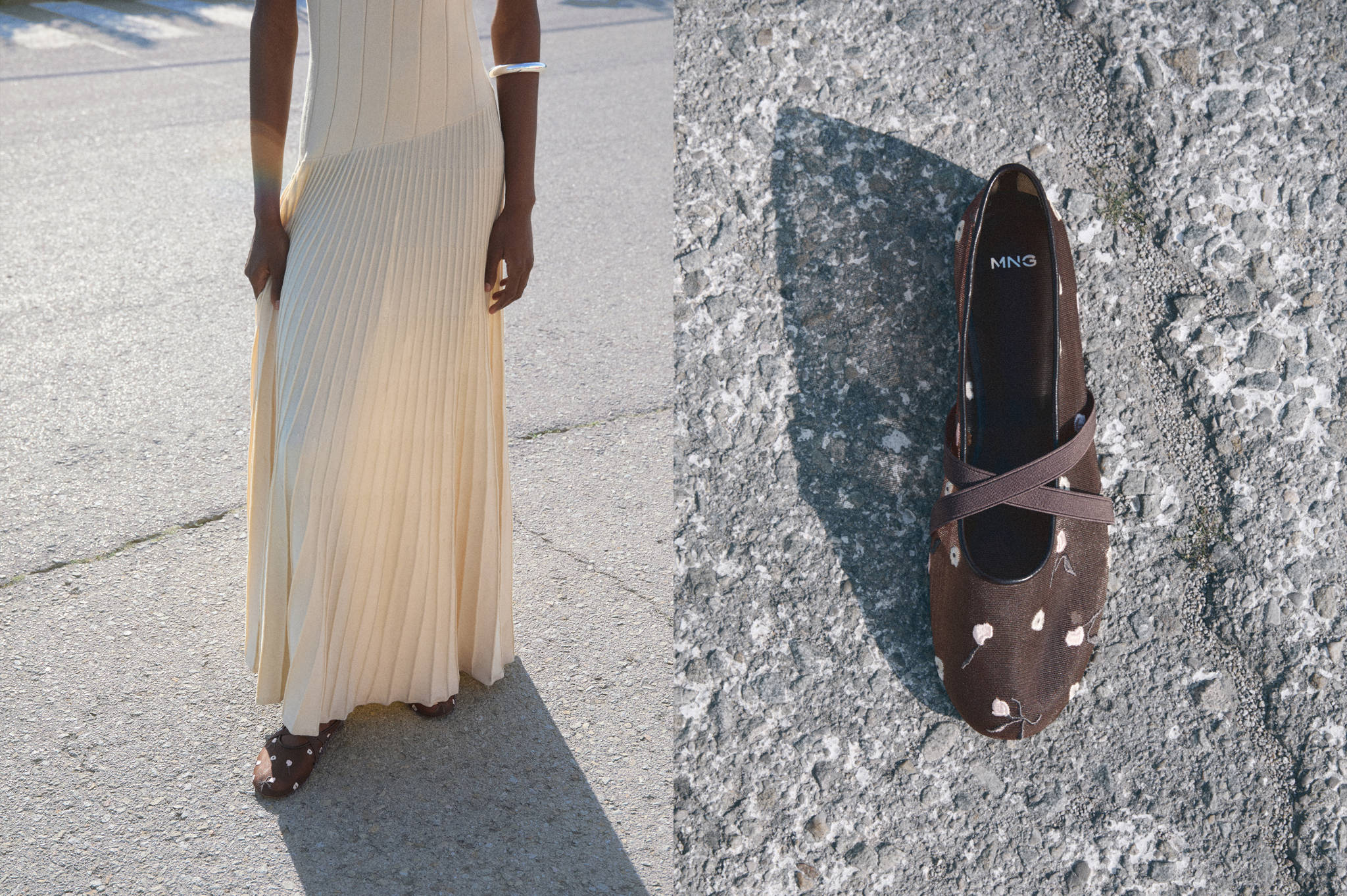 Strappy heeled sandals - Panoramic plane