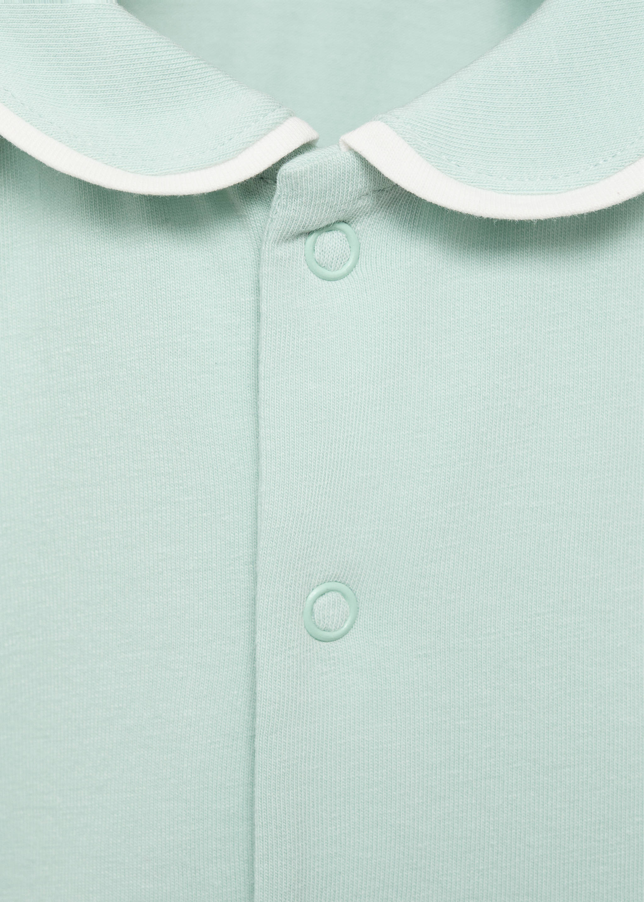 بيجاما بودي سوت بفتحة رقبة على شكل بيبي دول - تفاصيل المنتج 8