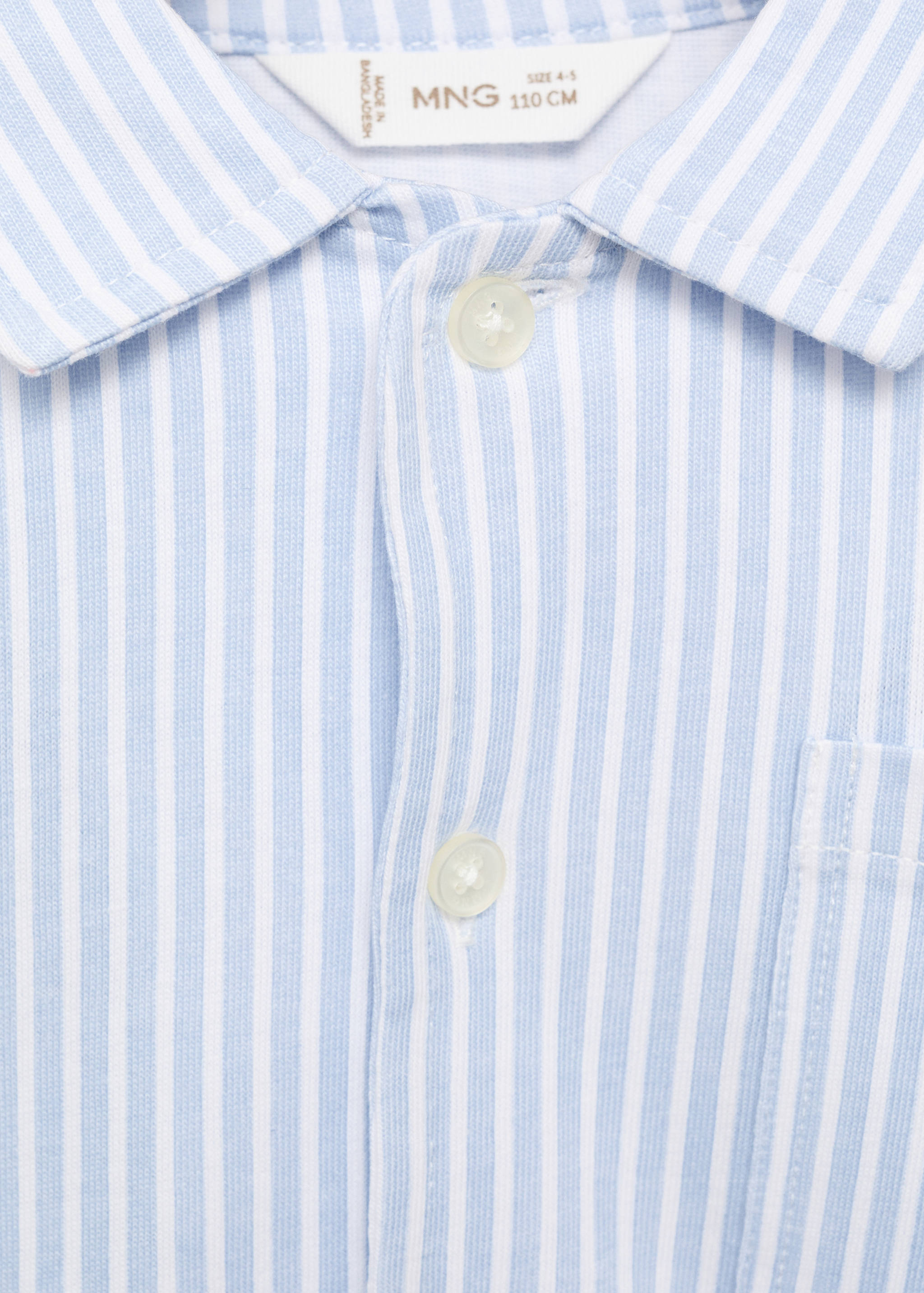 Striped short pyjamas - Details of the article 8