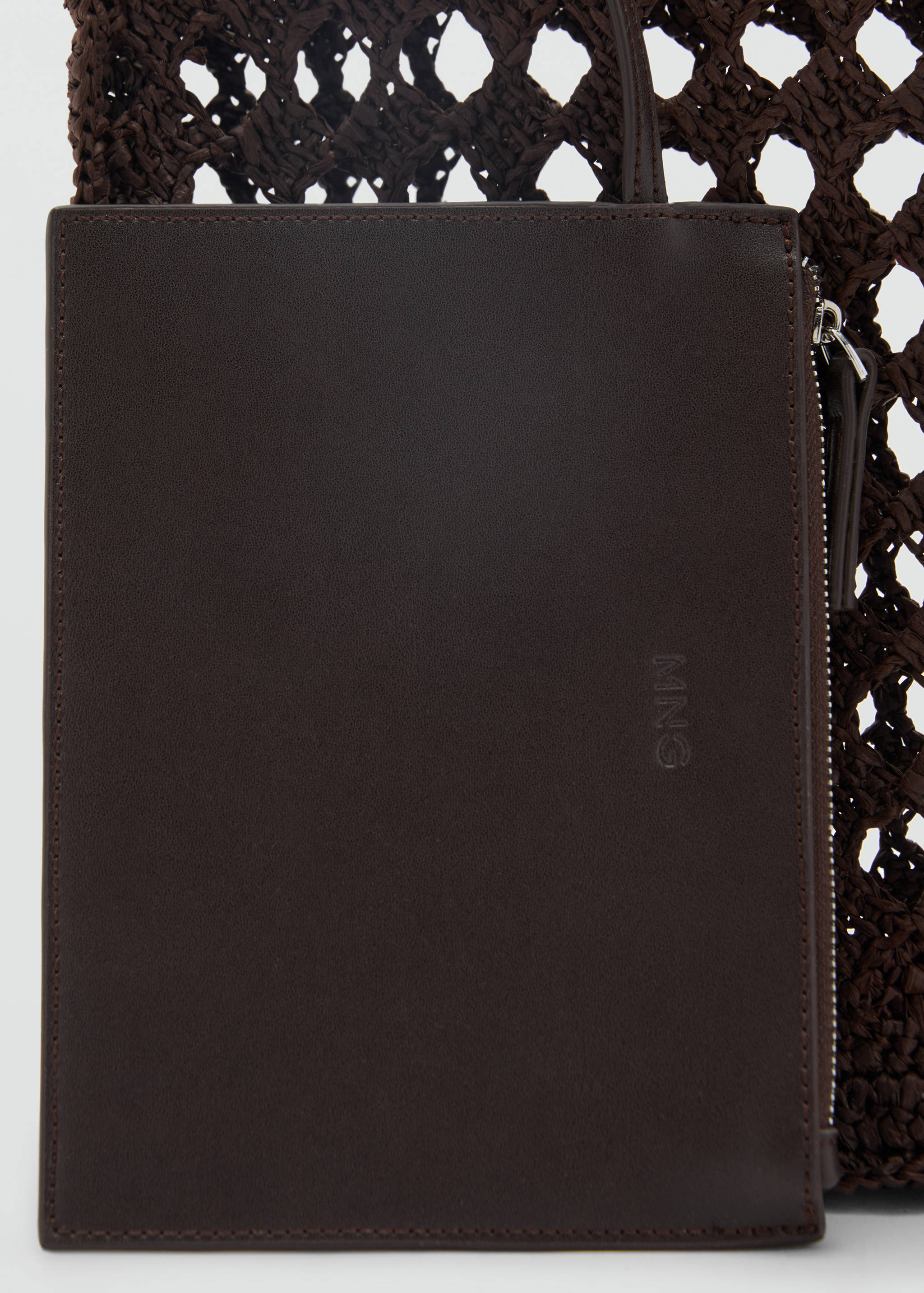 Sac cabas fibre naturelle ajouré - Détail de l'article 1