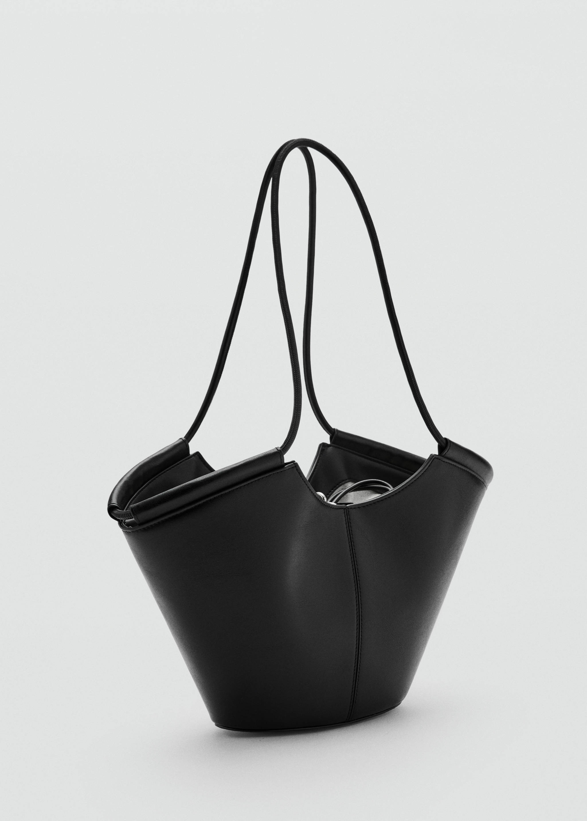 Medium shopper-style shoulder bag - Medium plane