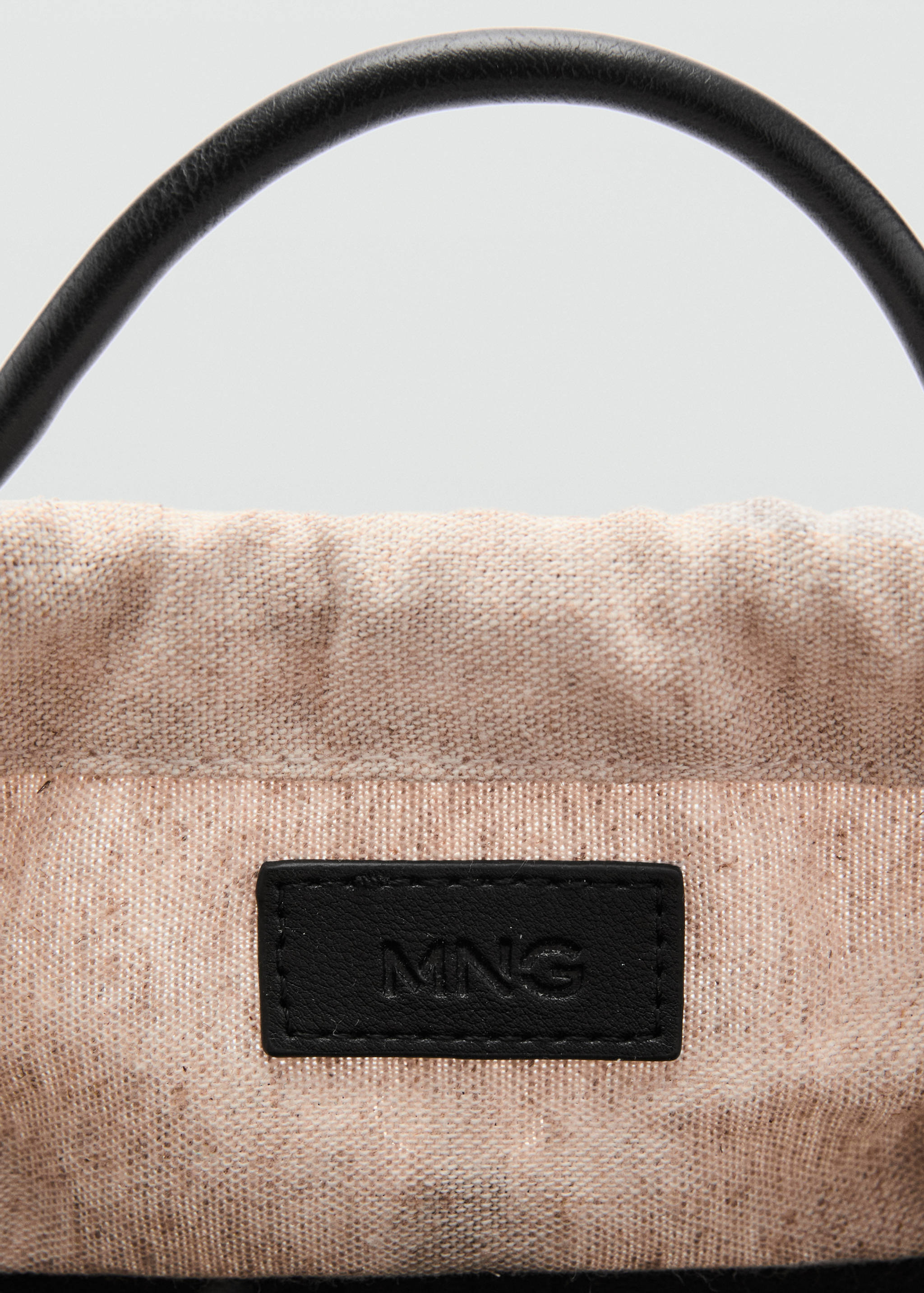 Mini shopper-style shoulder bag - Details of the article 3