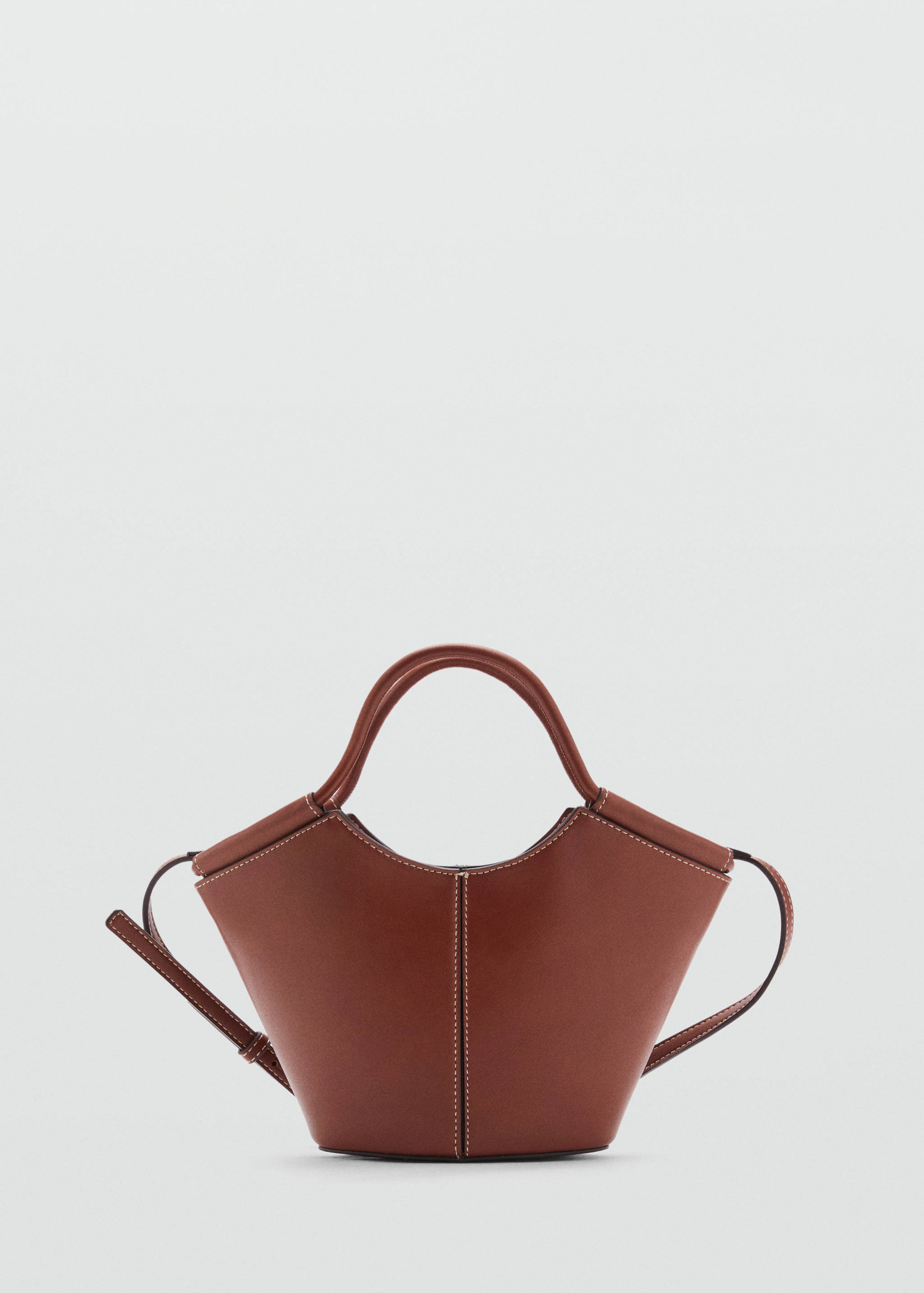 Mini shopper-style shoulder bag - Article without model