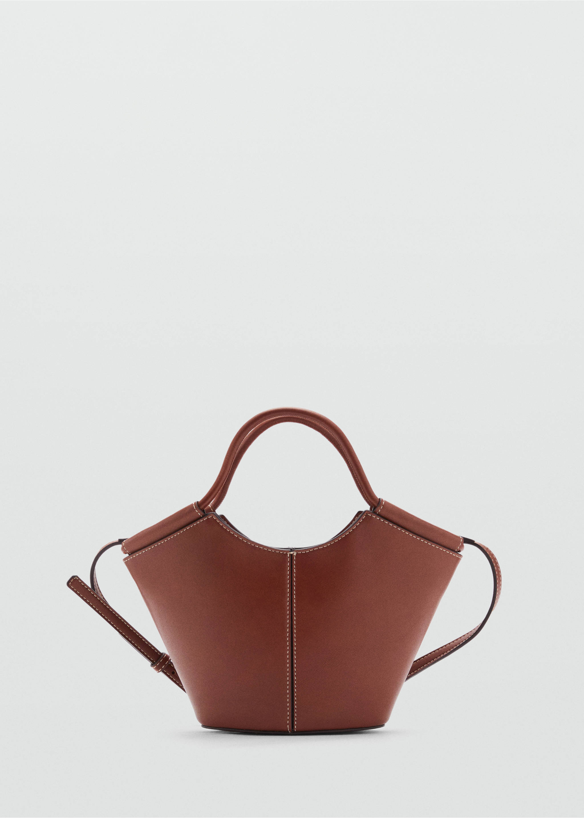 Bolso bandolera mini estilo shopper - Artículo sin modelo, Cuero. Ref: 87007174-00.