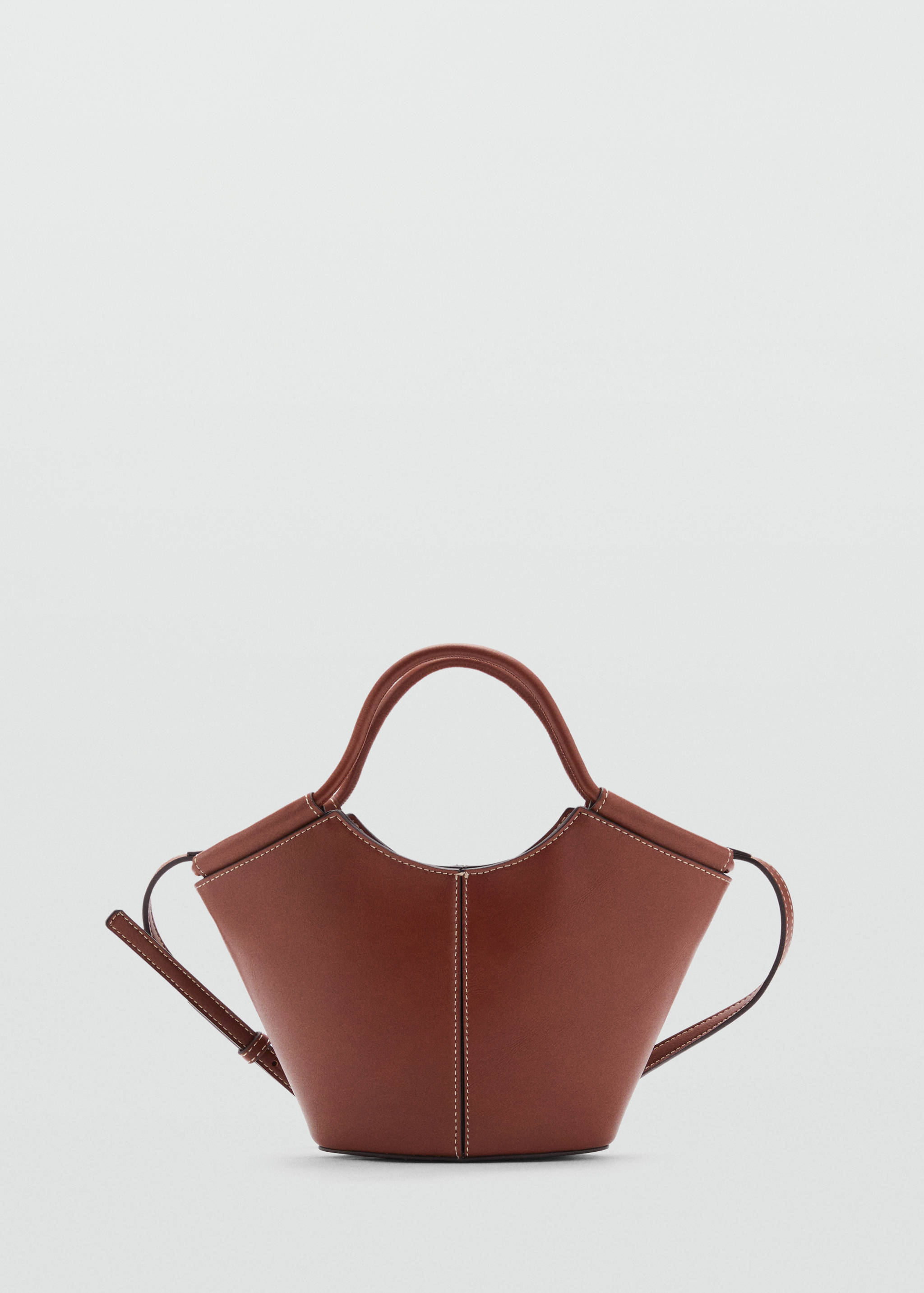 Mini shopper-style shoulder bag - Article without model