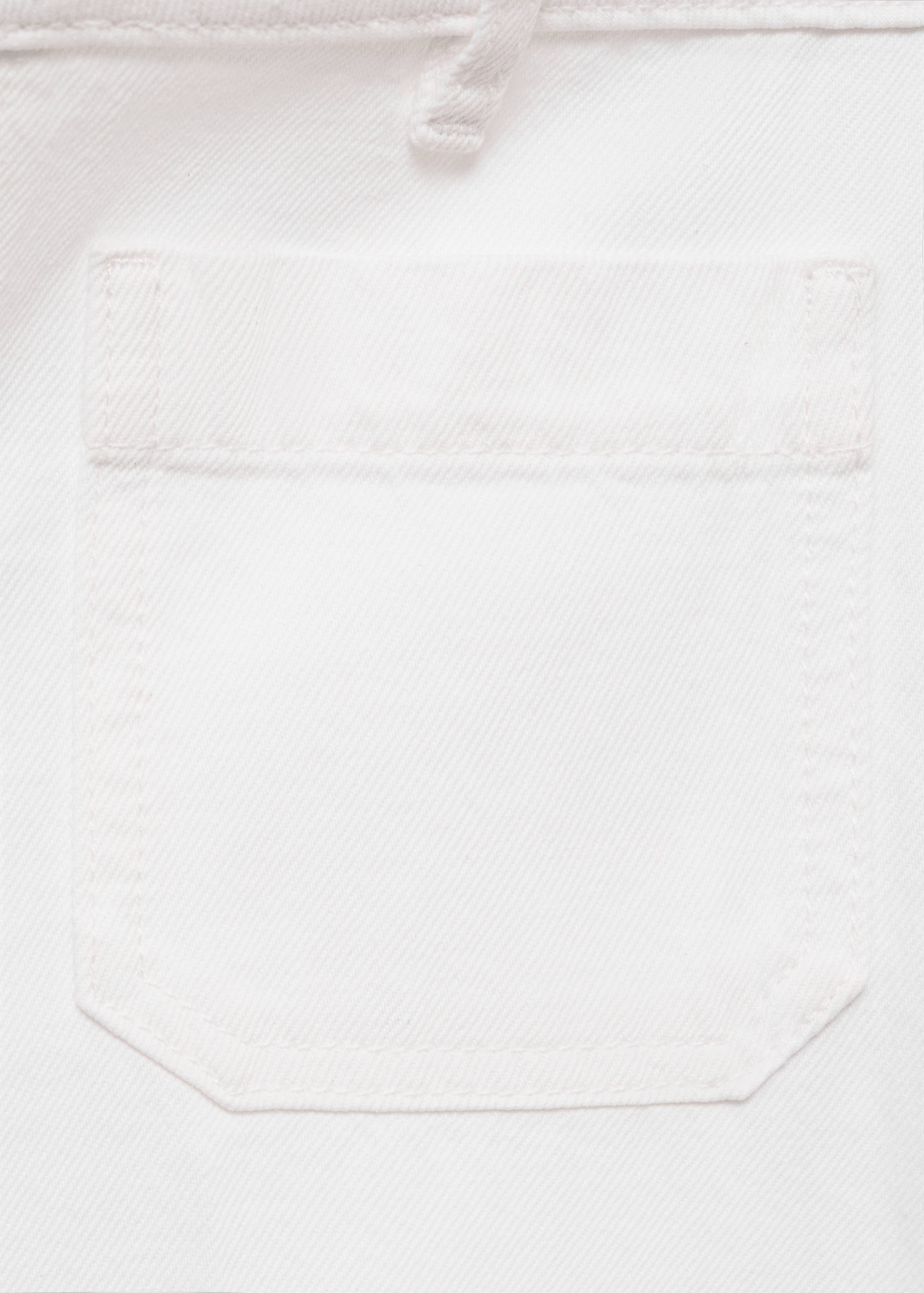 Calças de ganga wideleg com bolsos - Pormenor do artigo 0