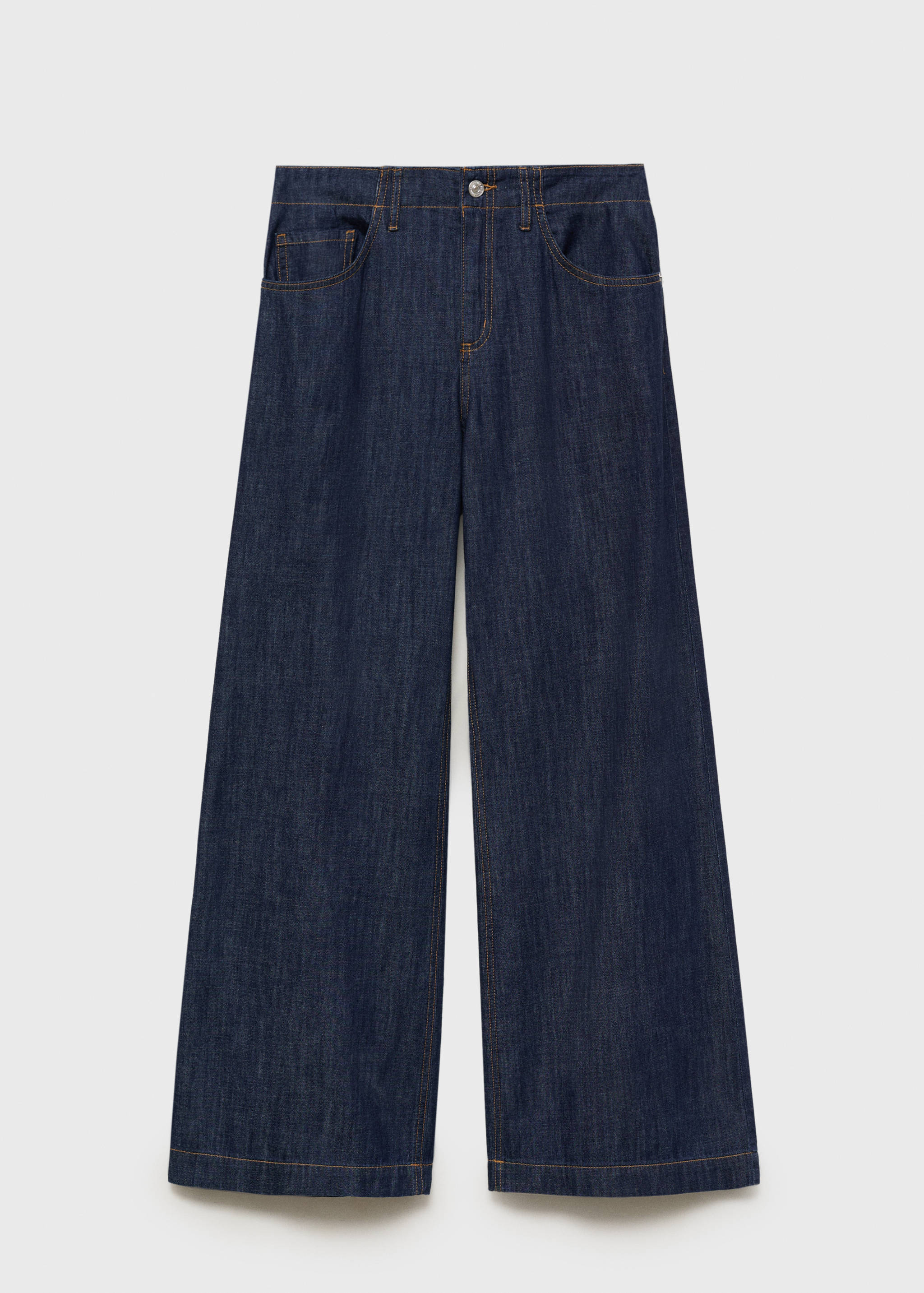 Mid-rise wideleg jeans - Artikel zonder model
