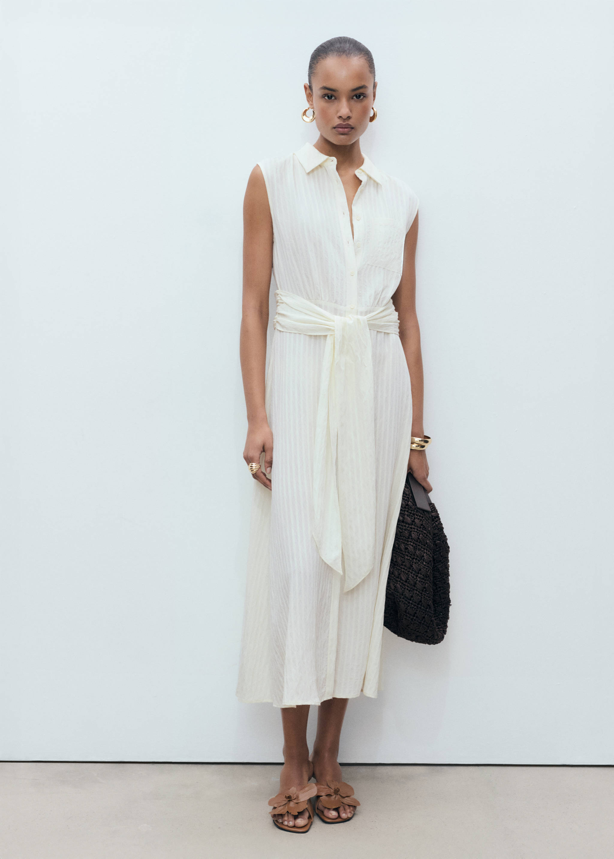 Bow shirt dress - General plane