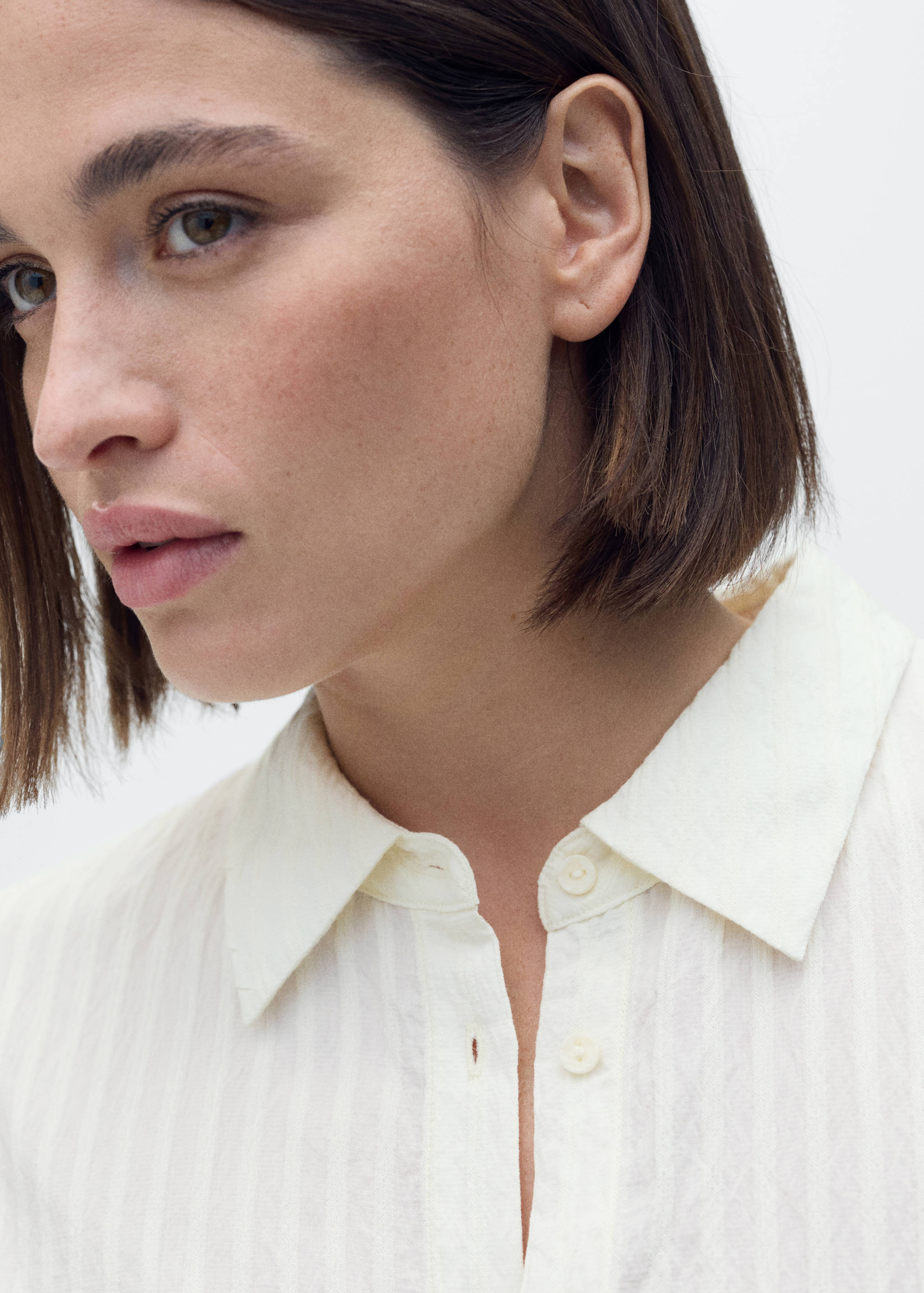 Bow shirt dress - Details of the article 4