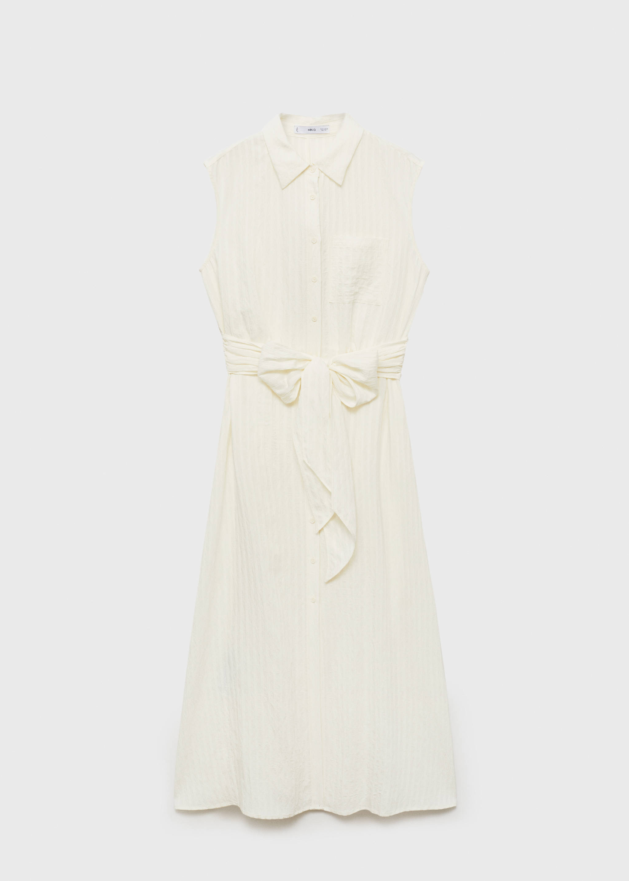 Vestido camisero lazo - Artículo sin modelo