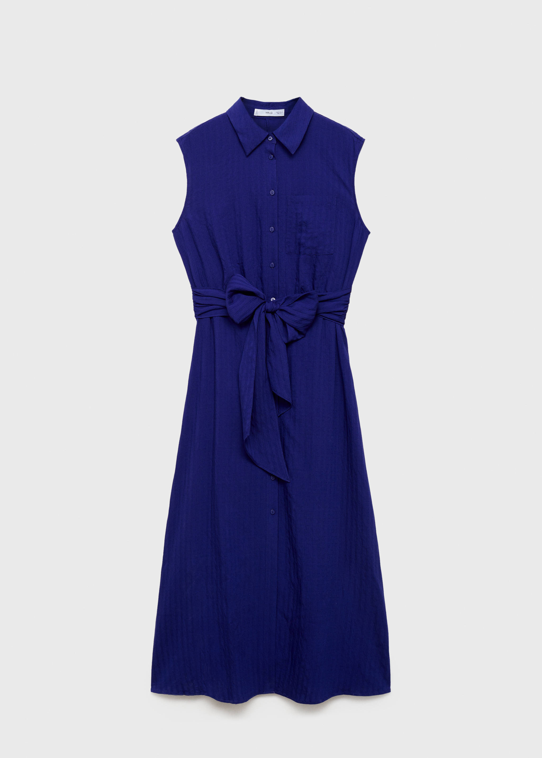 Vestido camiseiro laço - Artigo sem modelo