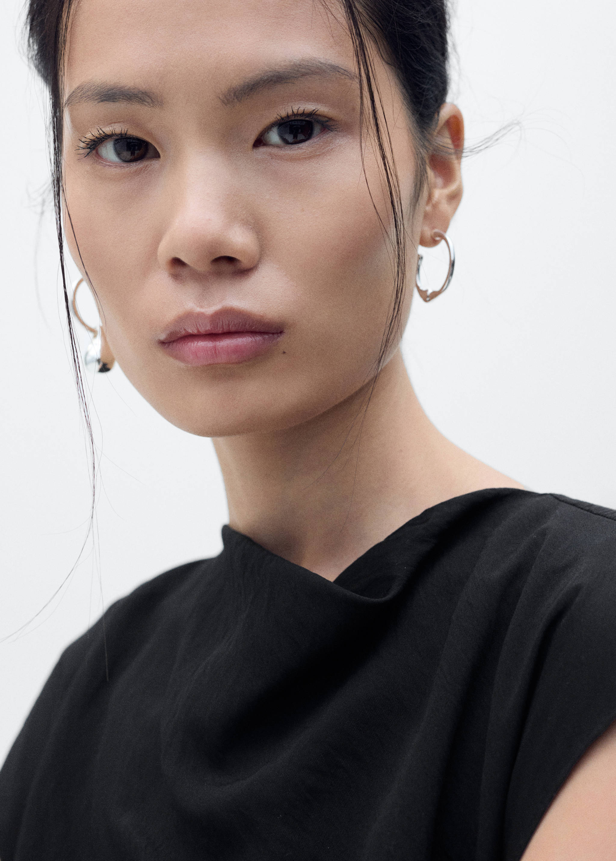 Прямое платье с драпировкой - Деталь изделия 1