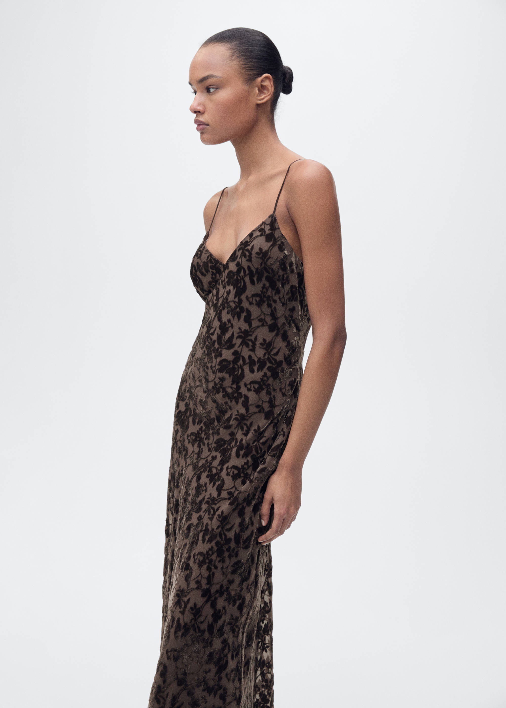 Robe dévorée à fleurs - Détail de l'article 6