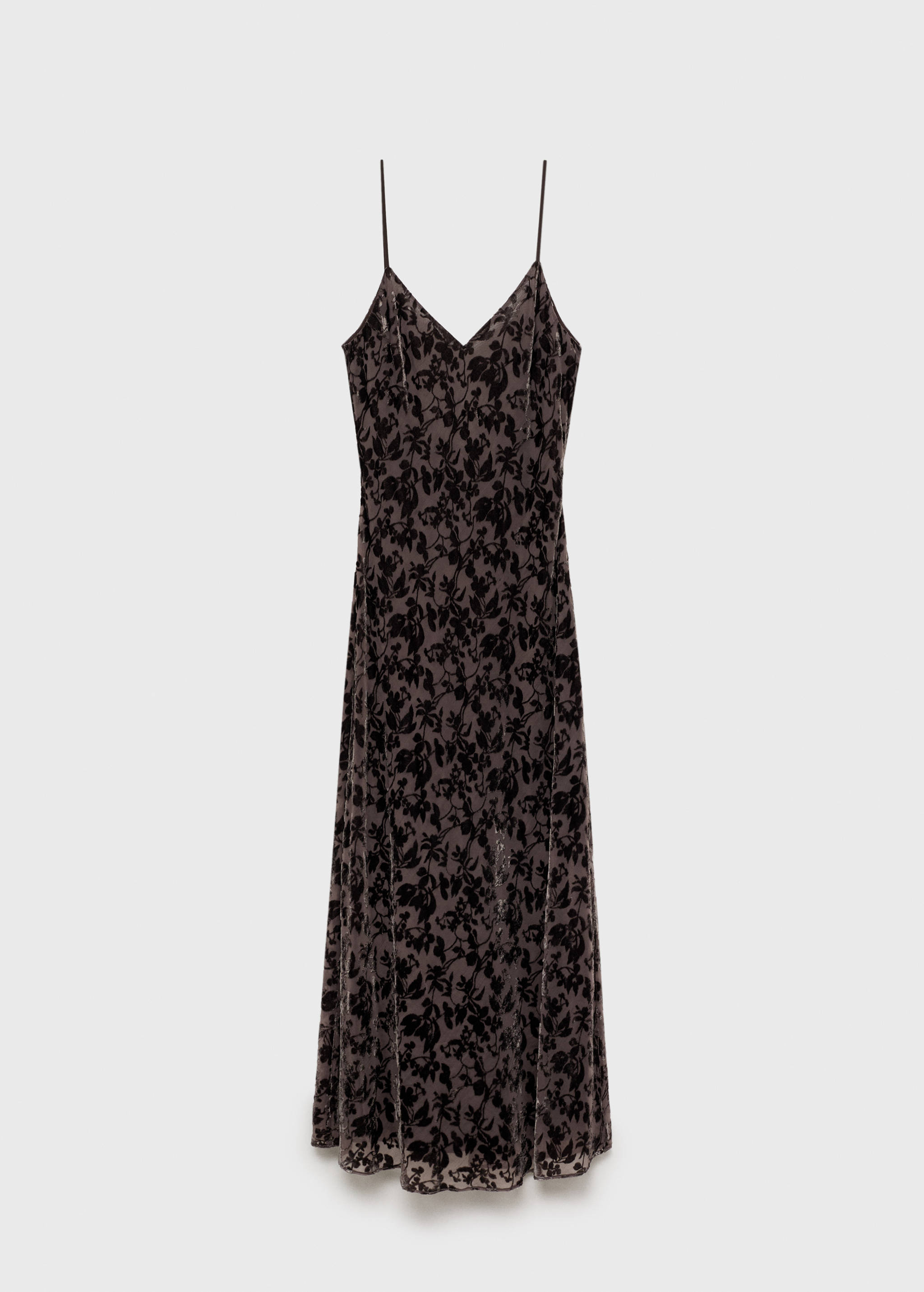 Robe dévorée à fleurs - Article sans modèle