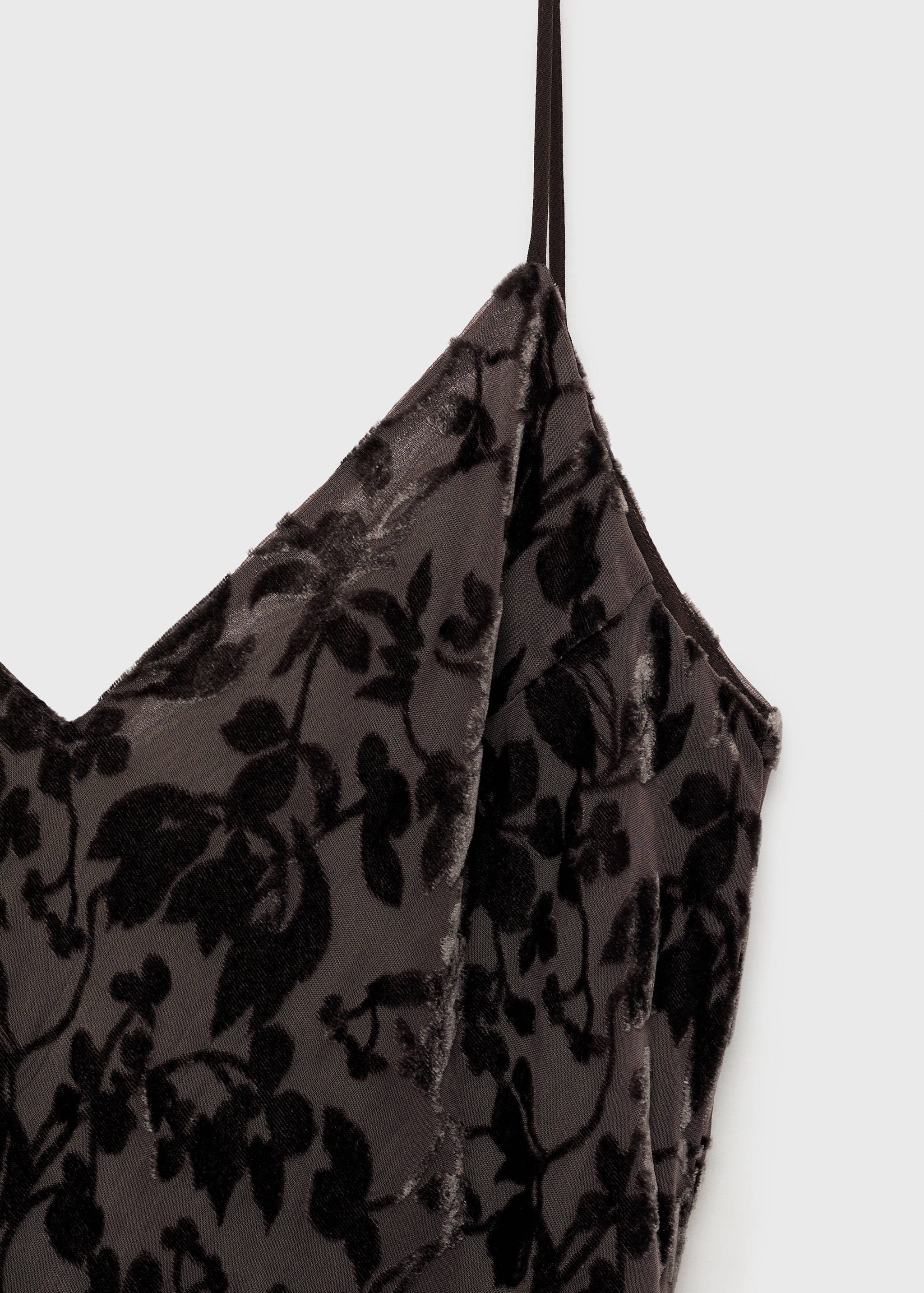 Robe dévorée à fleurs - Détail de l'article 8