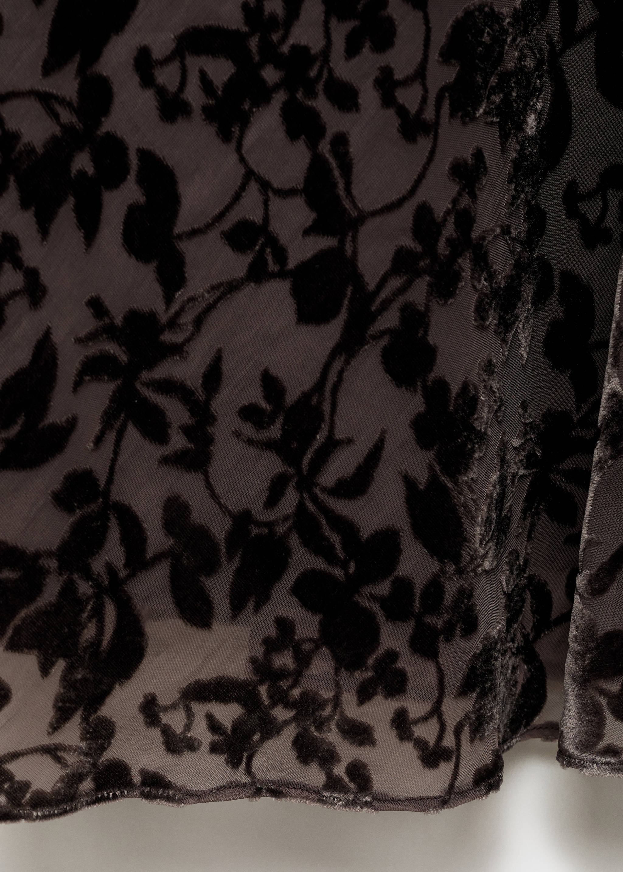 Robe dévorée à fleurs - Détail de l'article 0