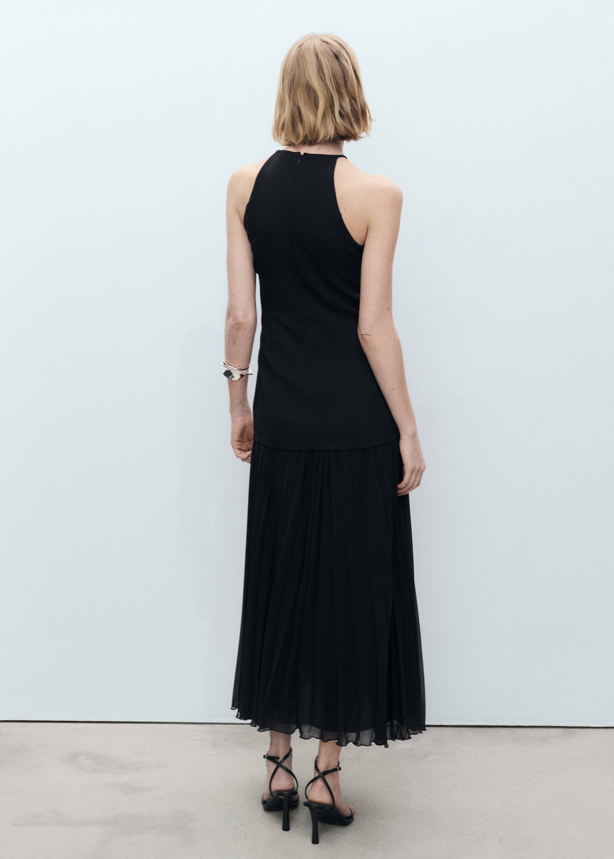 A-line dress - Reverse of the article