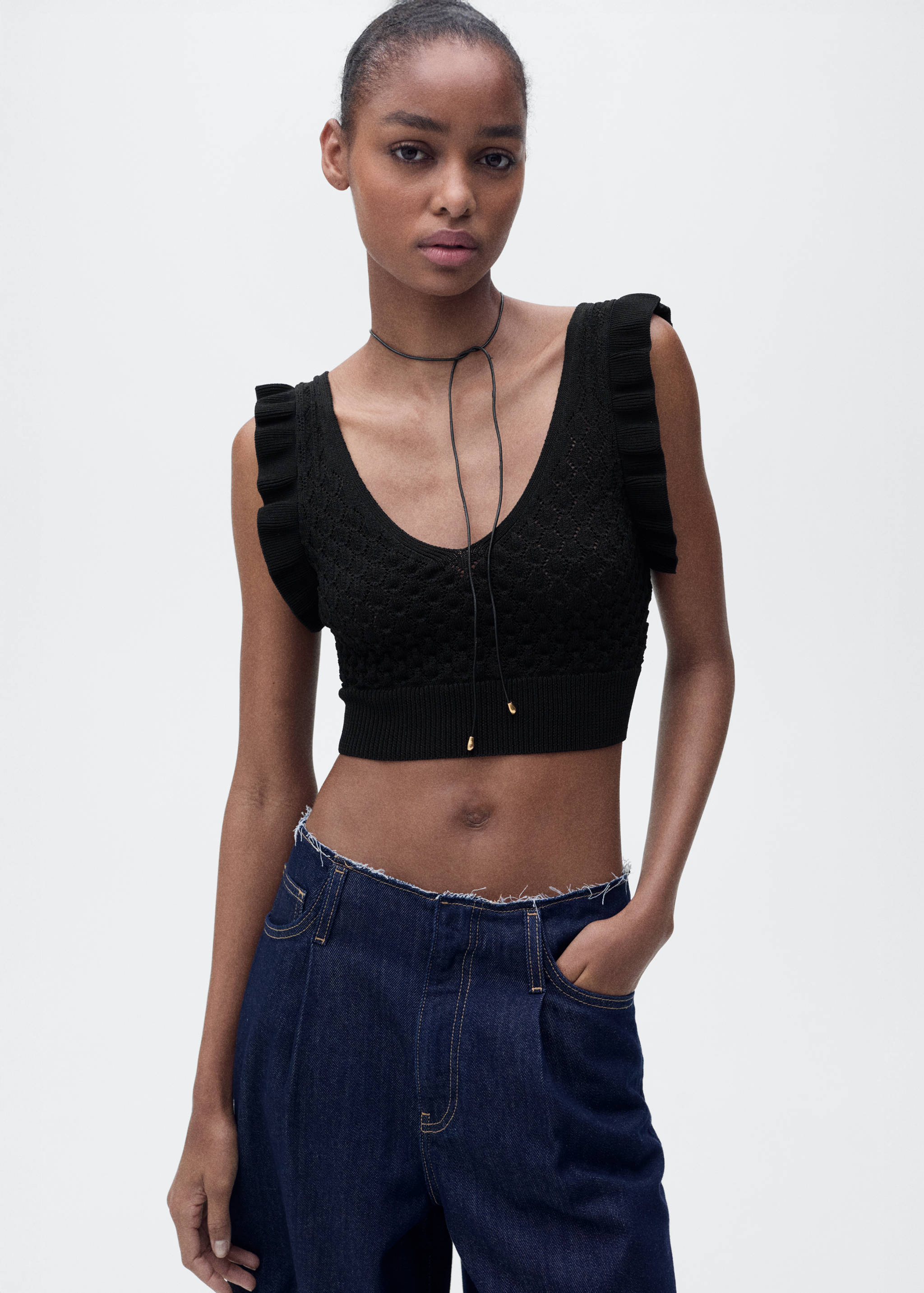 Top crop nœud dos - Plan moyen