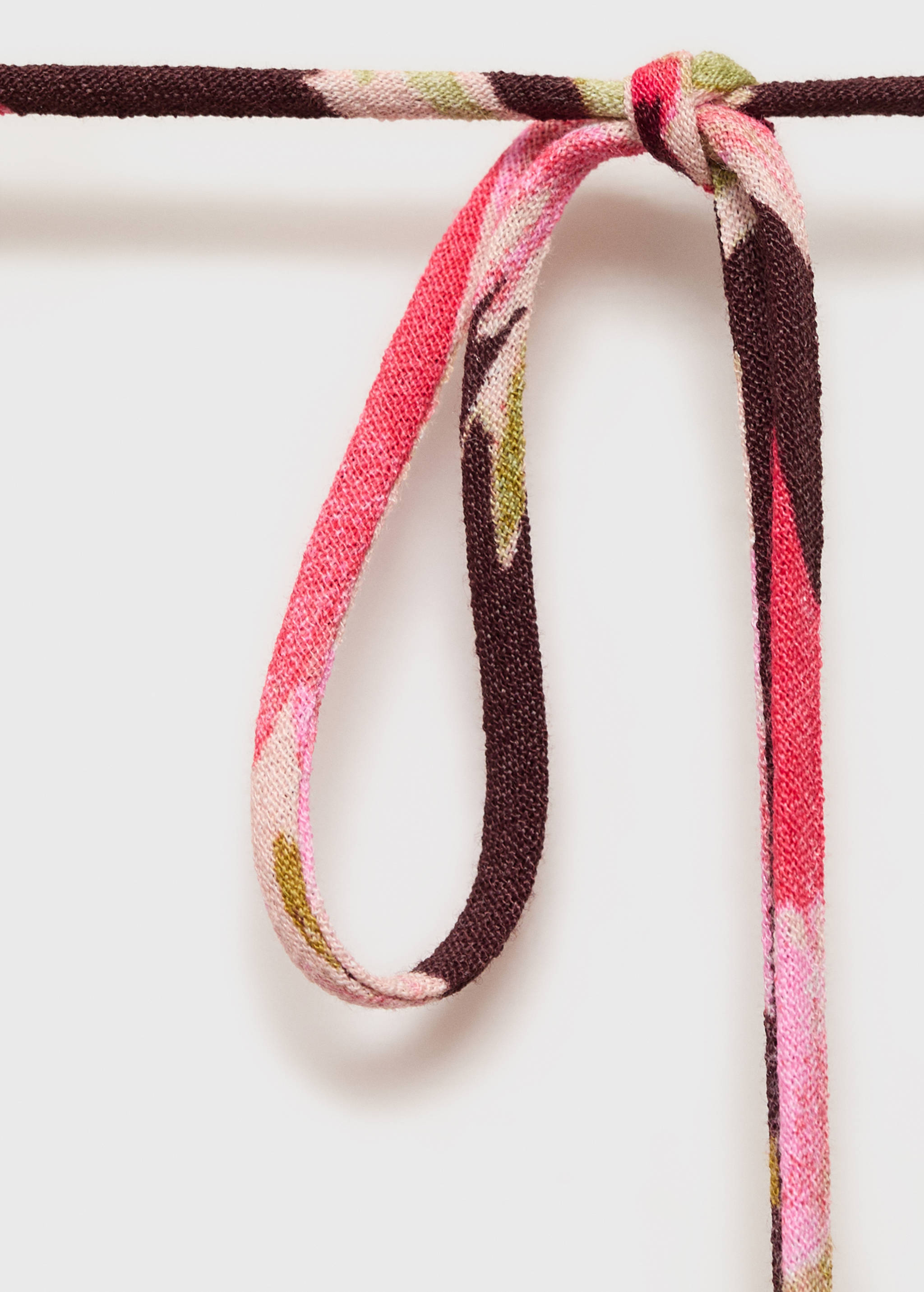 Robe fleurie col bénitier - Détail de l'article 0