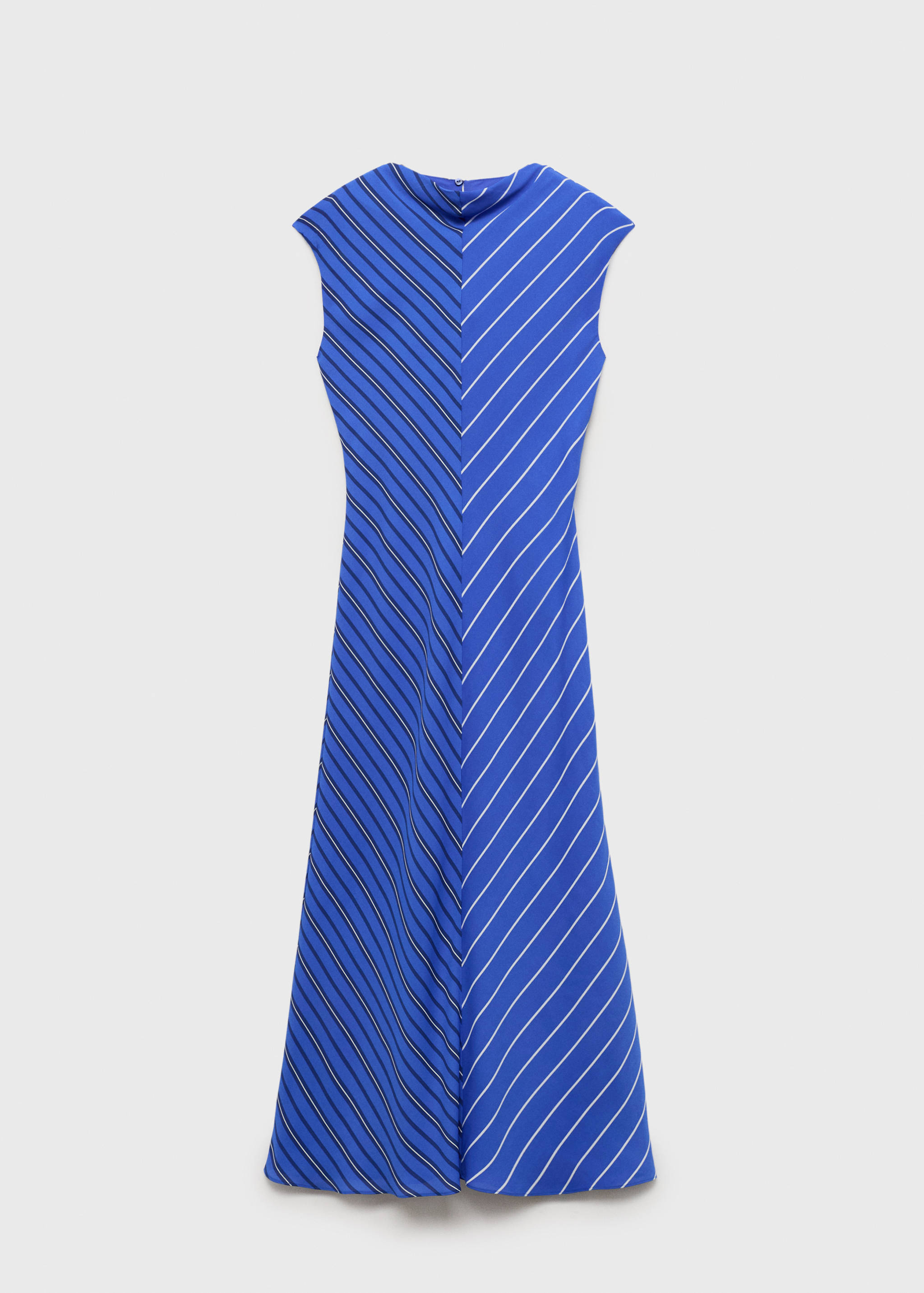 Robe évasée rayures combinées - Article sans modèle