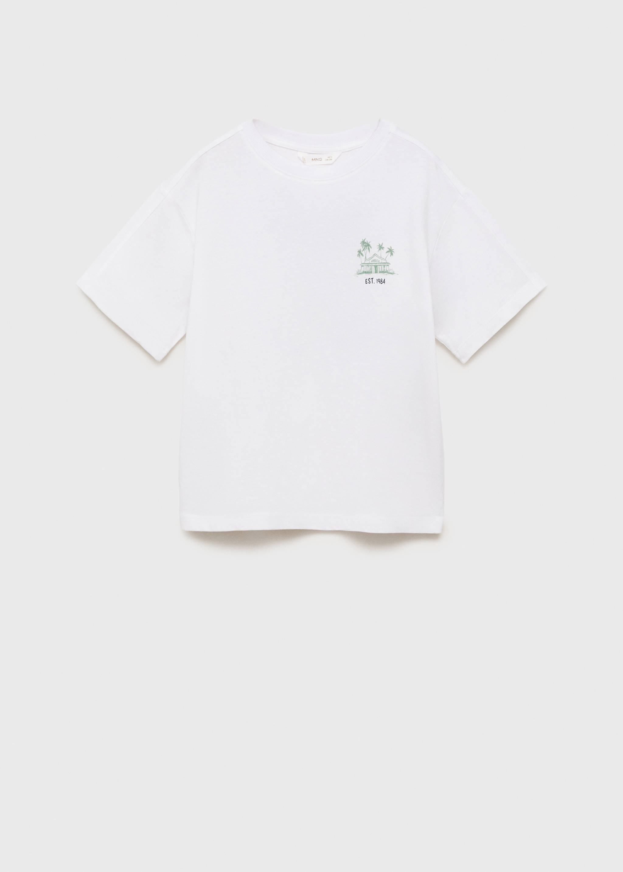 Tropical print T-shirt - Article without model
