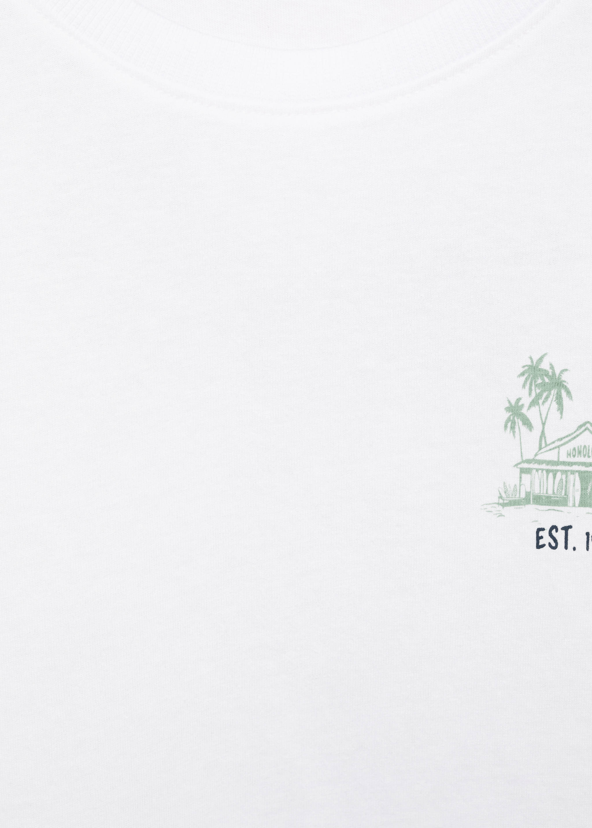 Tropical print T-shirt - Details of the article 8