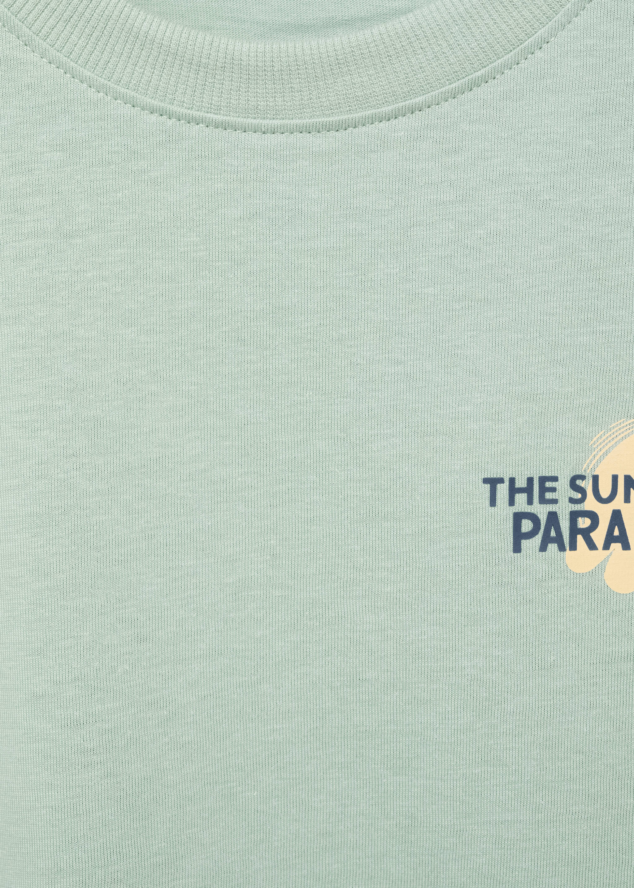 تيشرت قطني ممزوج مطبوع - تفاصيل المنتج 8