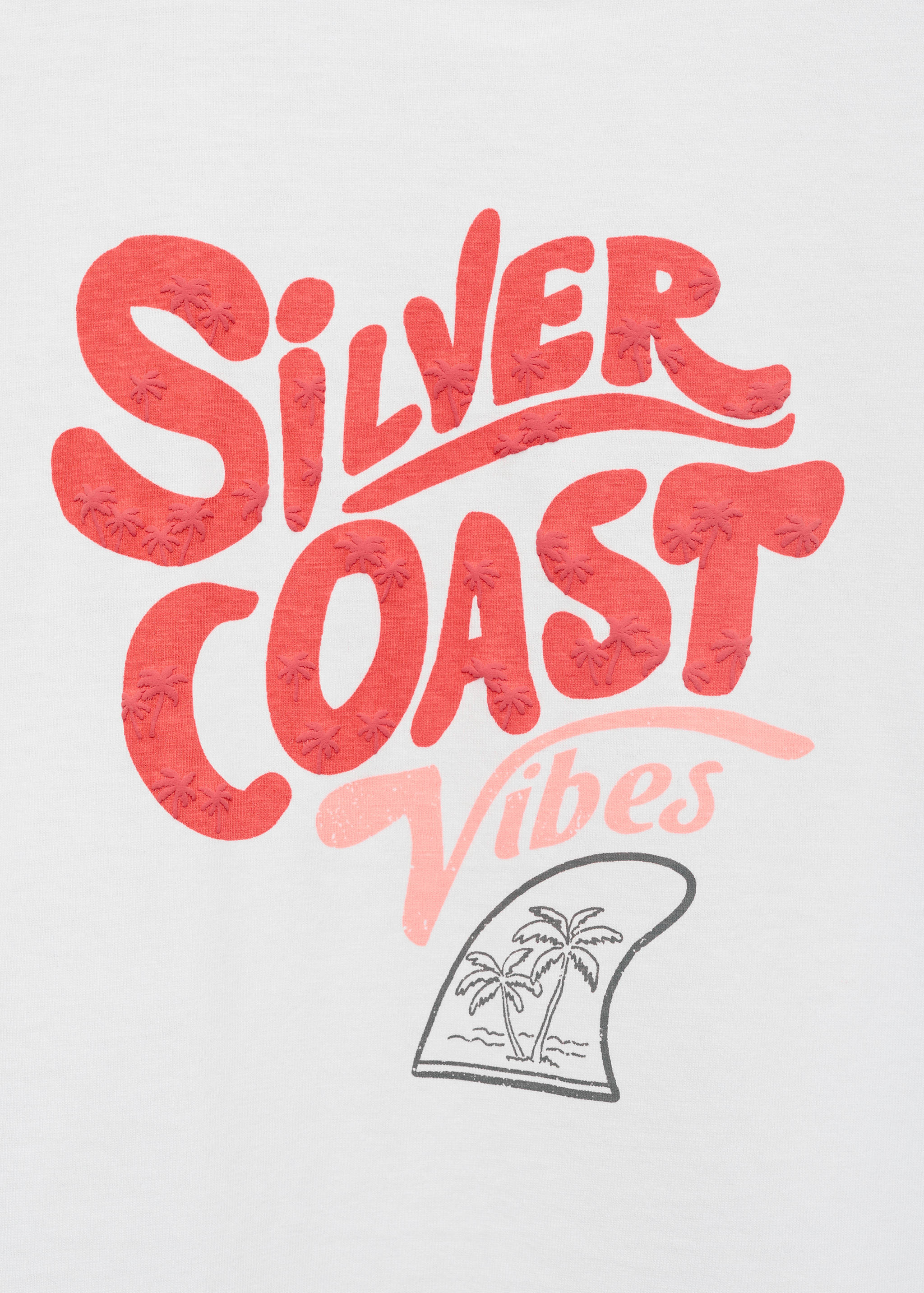 Embossed message t-shirt - Details of the article 8