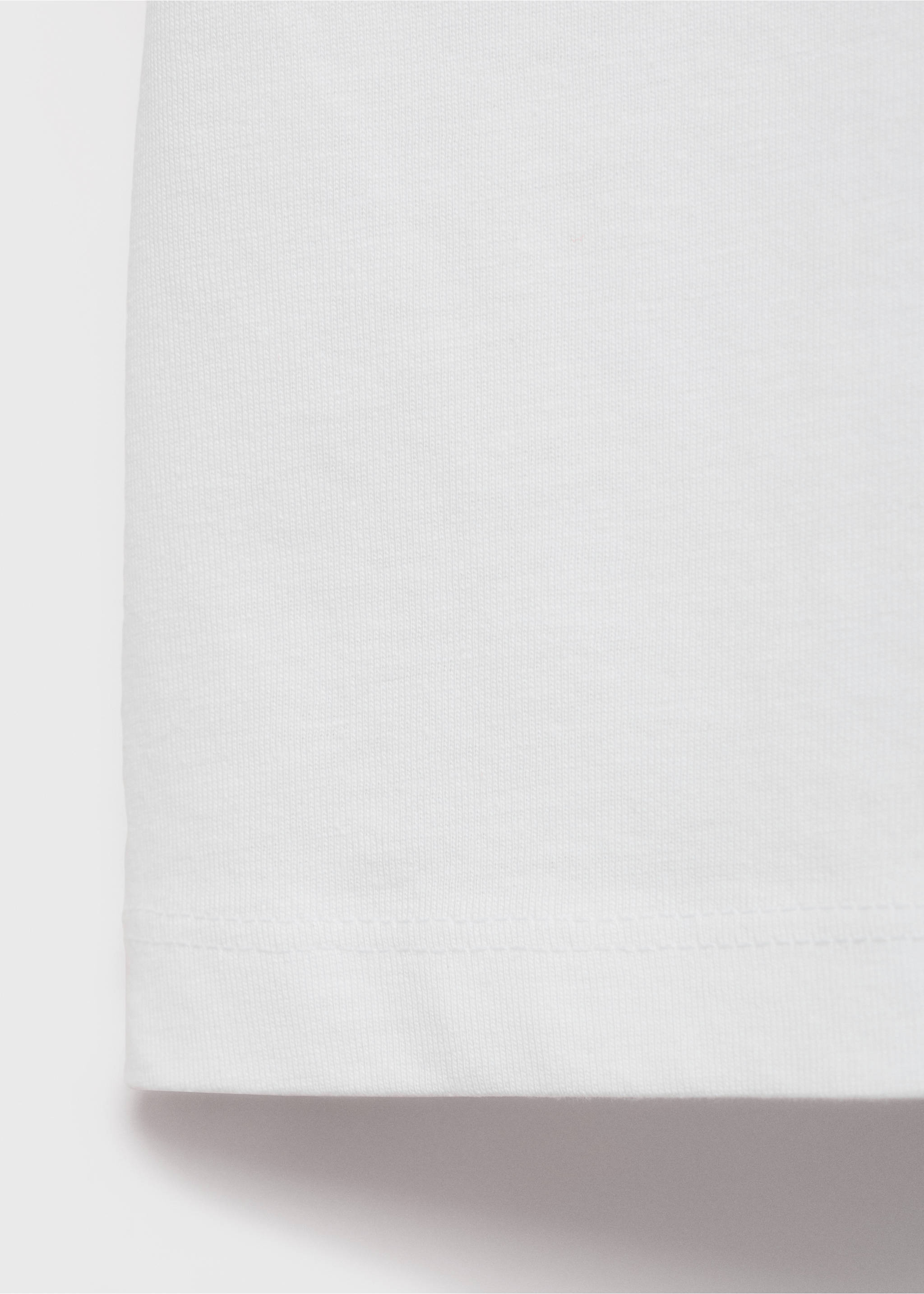 Embossed message t-shirt - Details of the article 0, Off White. Ref: 87007714-00.