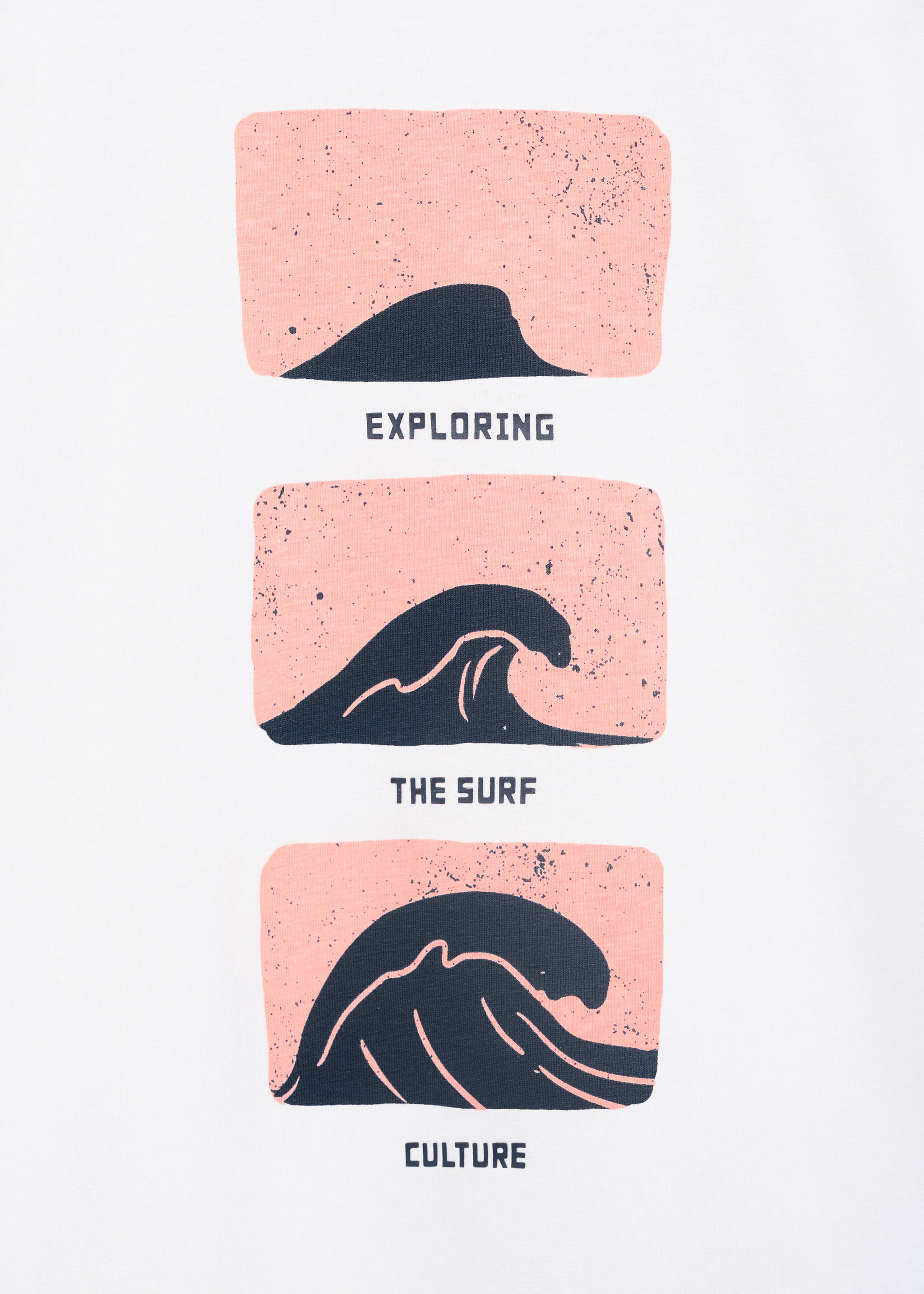 Surf printed t-shirt - Details of the article 0