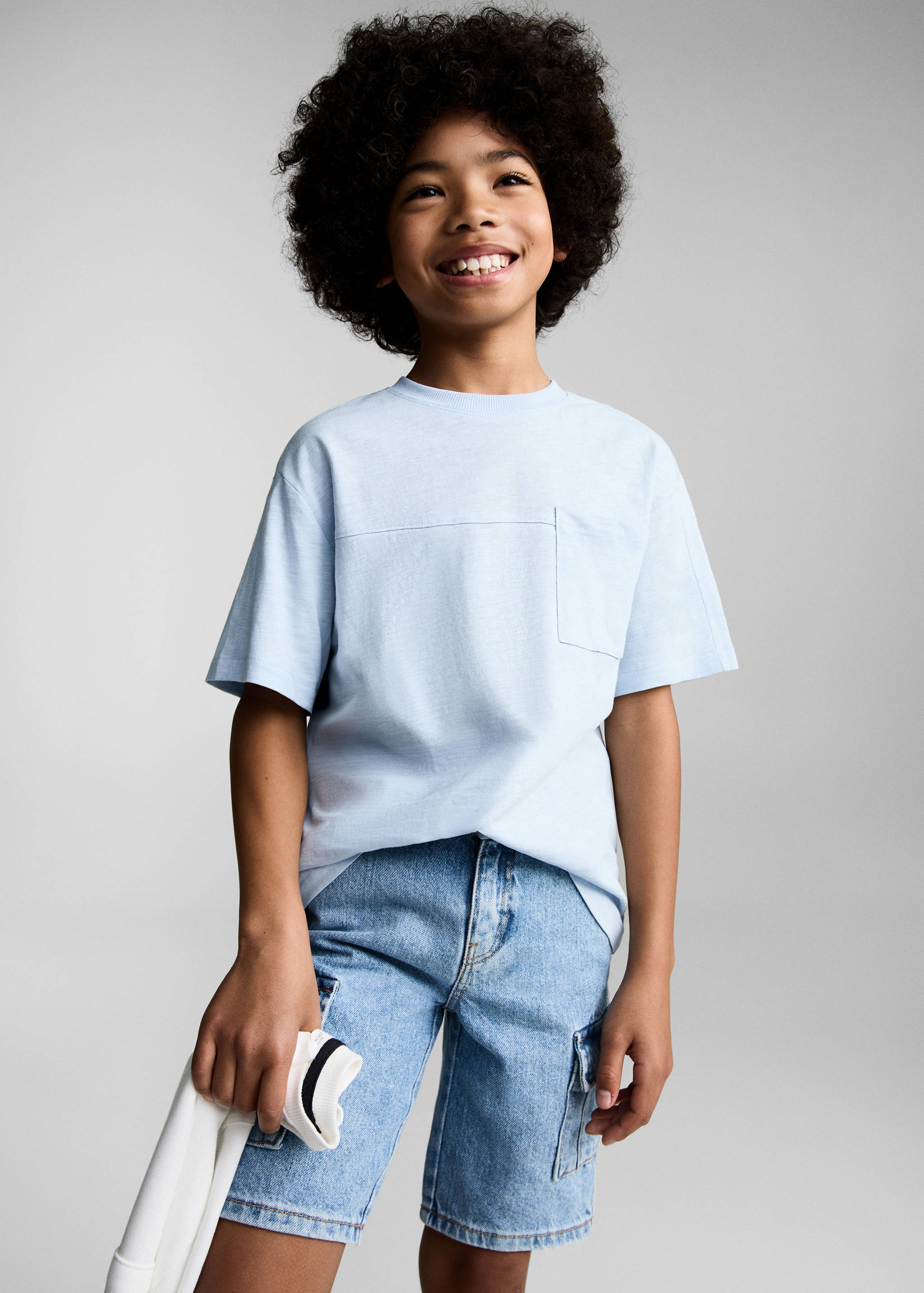 Patch pocket T-shirt - Medium plane