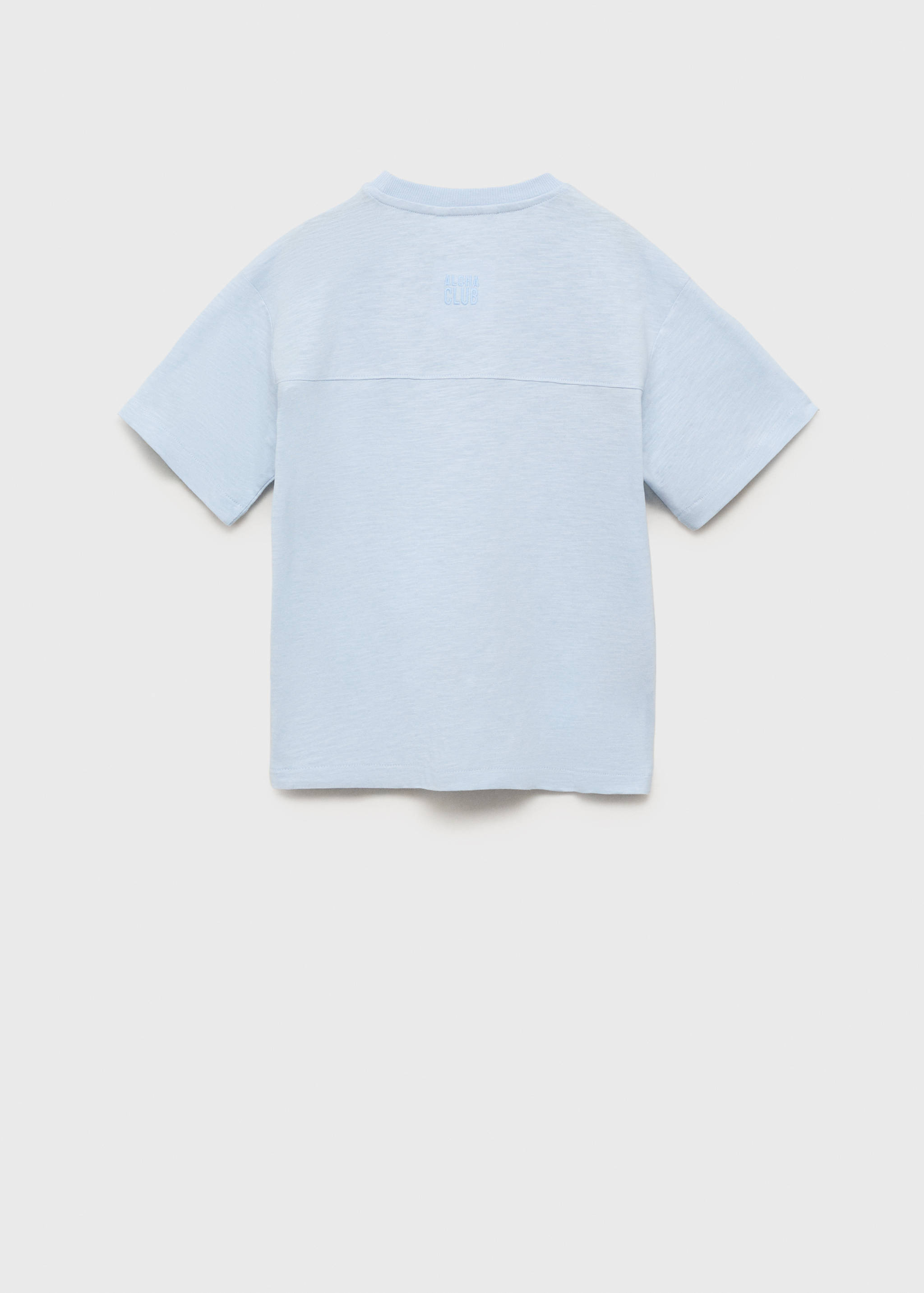 Patch pocket T-shirt - Reverse of the article
