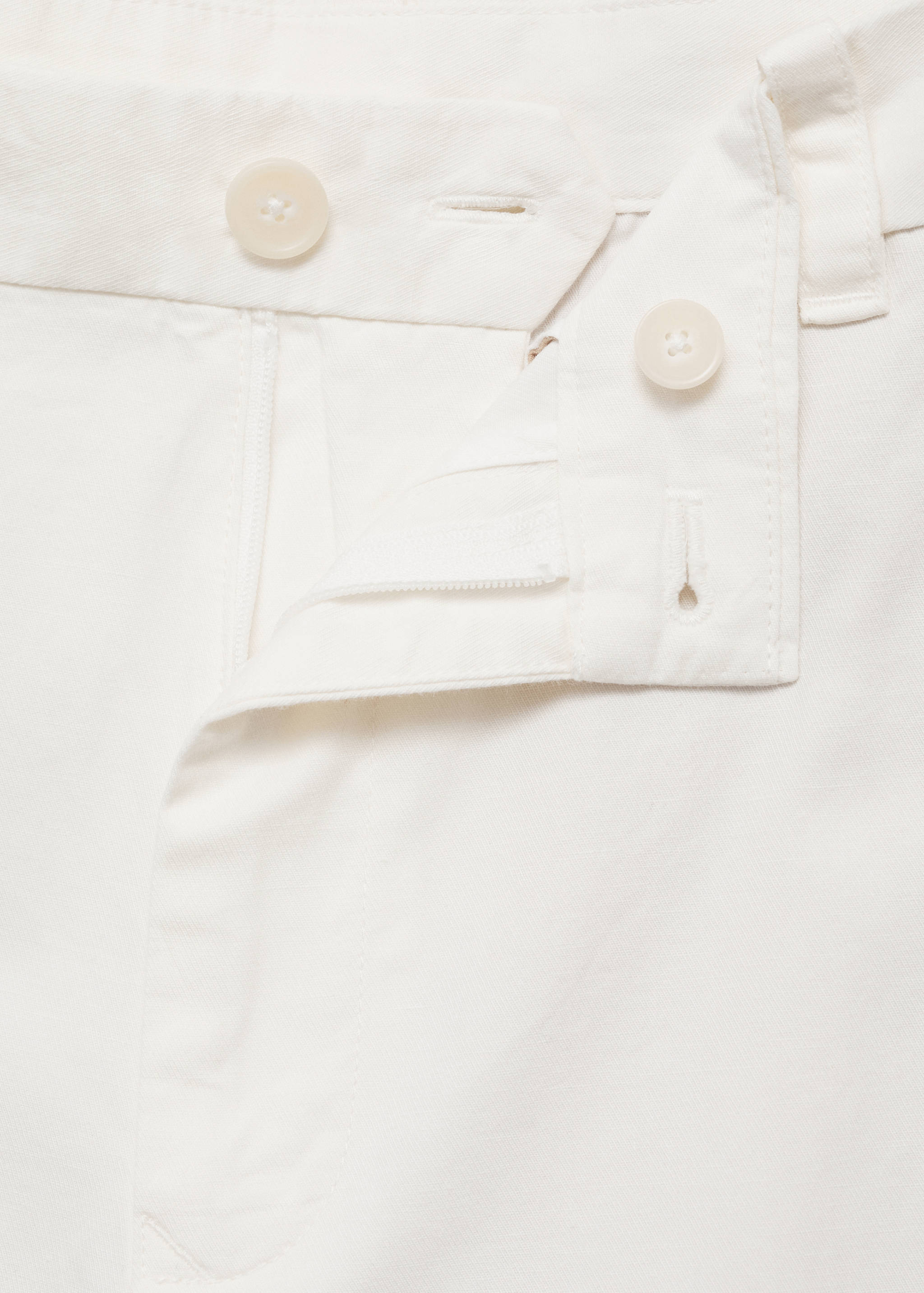 Regular-fit linen pants - Details of the article 8