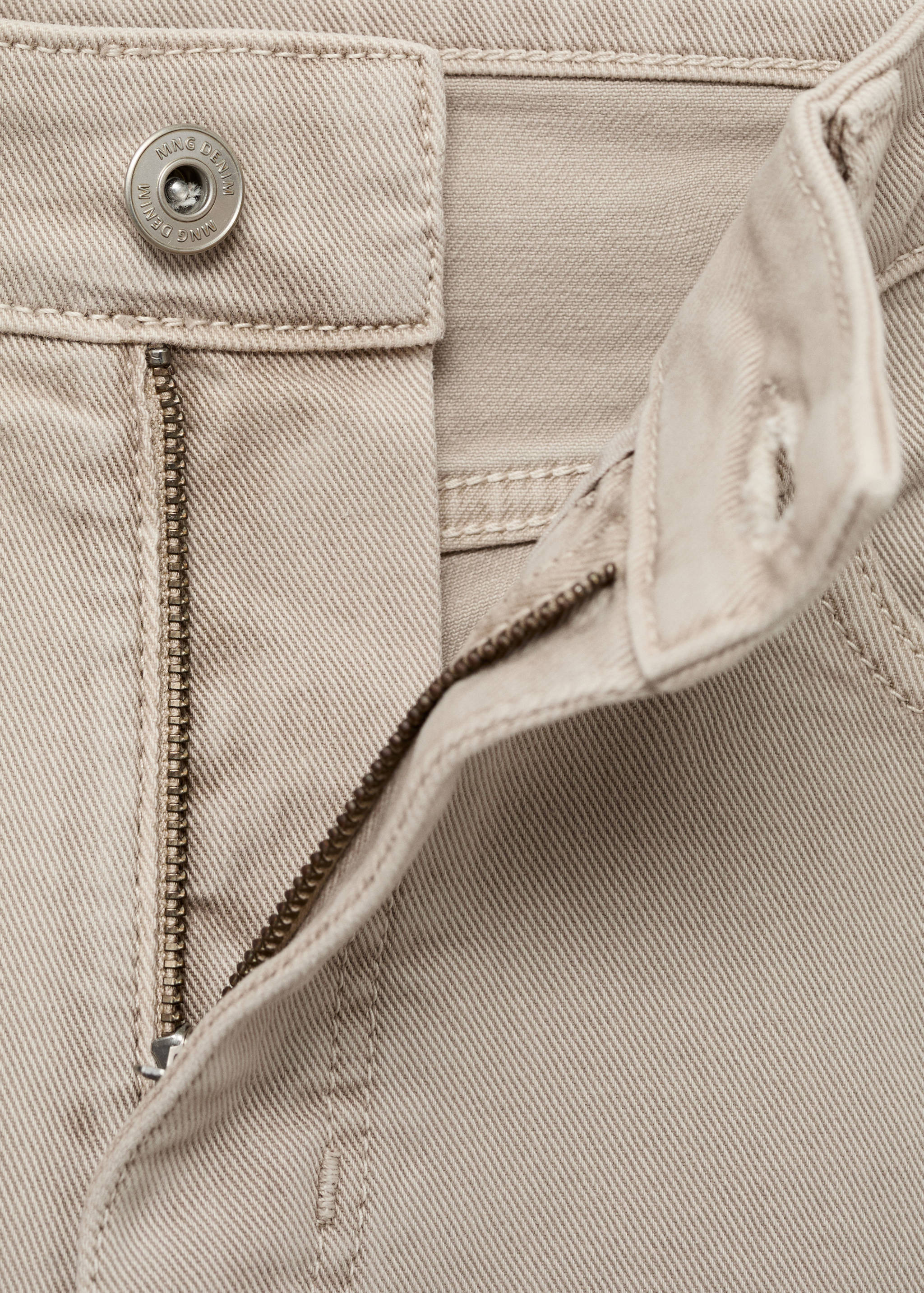 Slim fit cotton Bermuda shorts - Details of the article 0