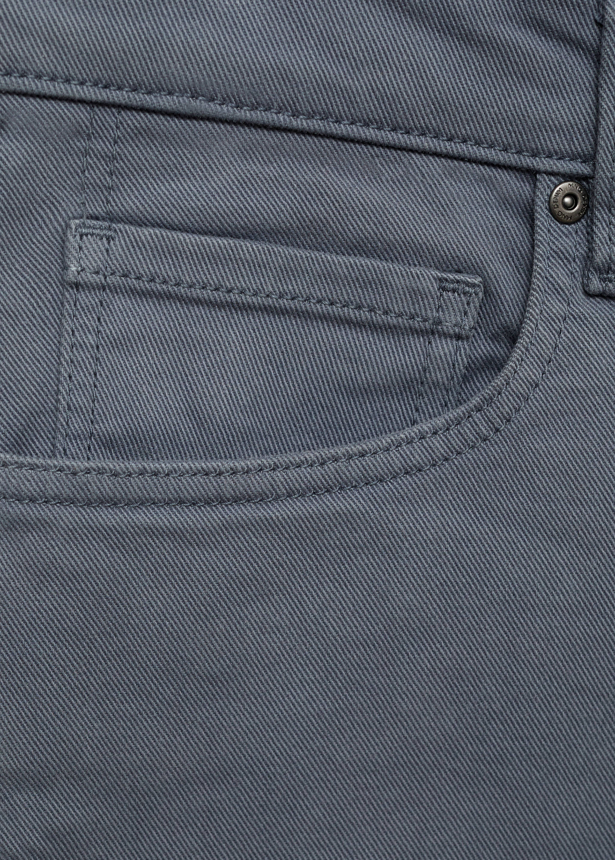 Slim fit cotton Bermuda shorts - Details of the article 8