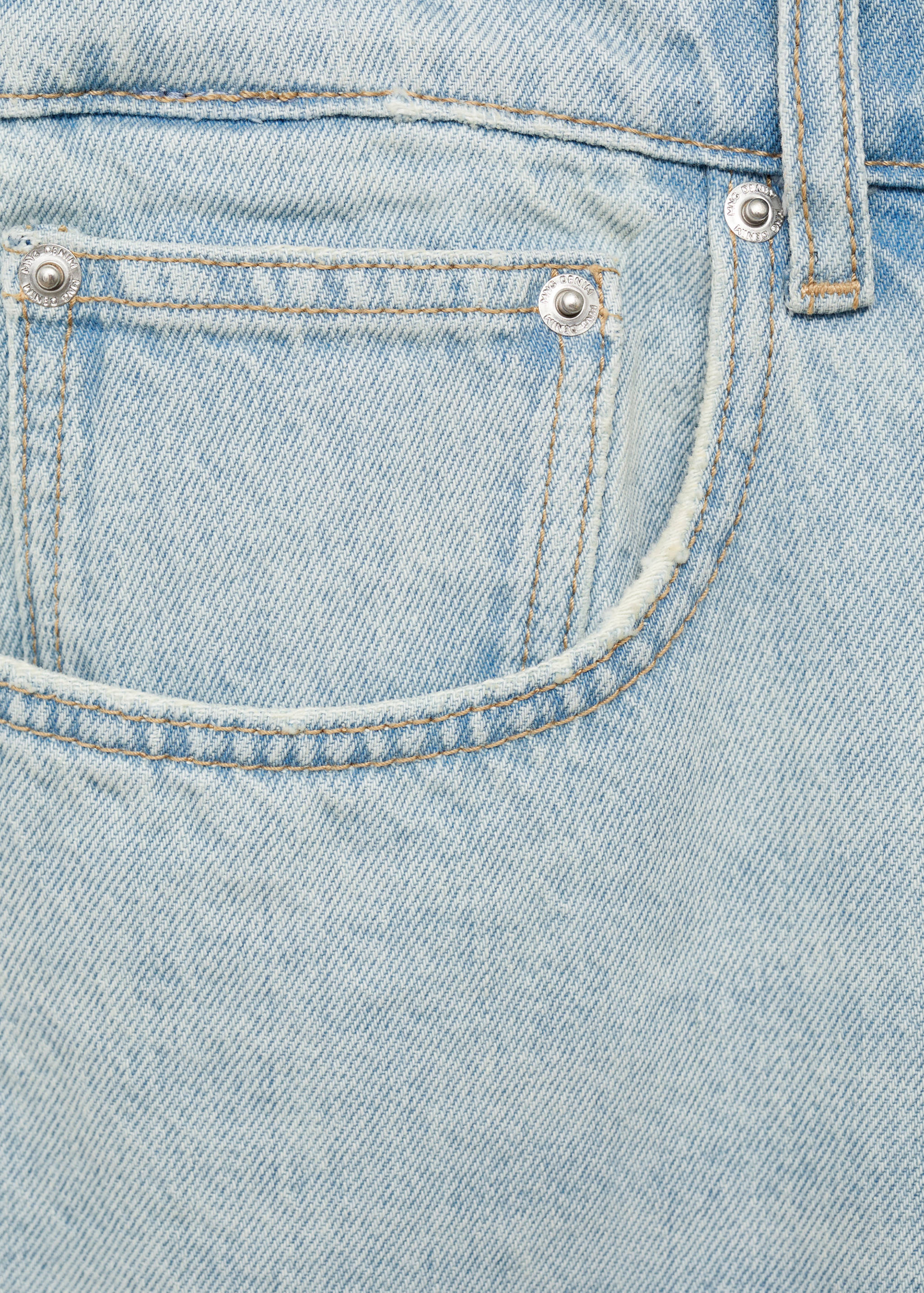 Bermudas vaqueras relaxed fit - Detalle del artículo 0