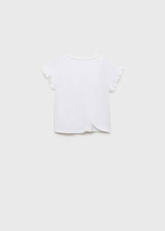 Ruffled printed t-shirt — Off White 3