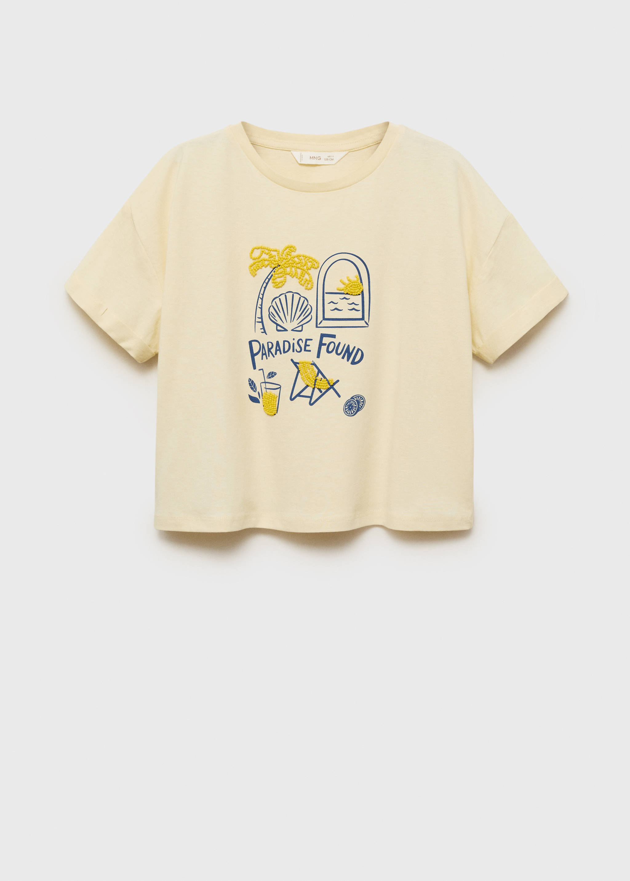 T-shirt imprimé plage - Article sans modèle