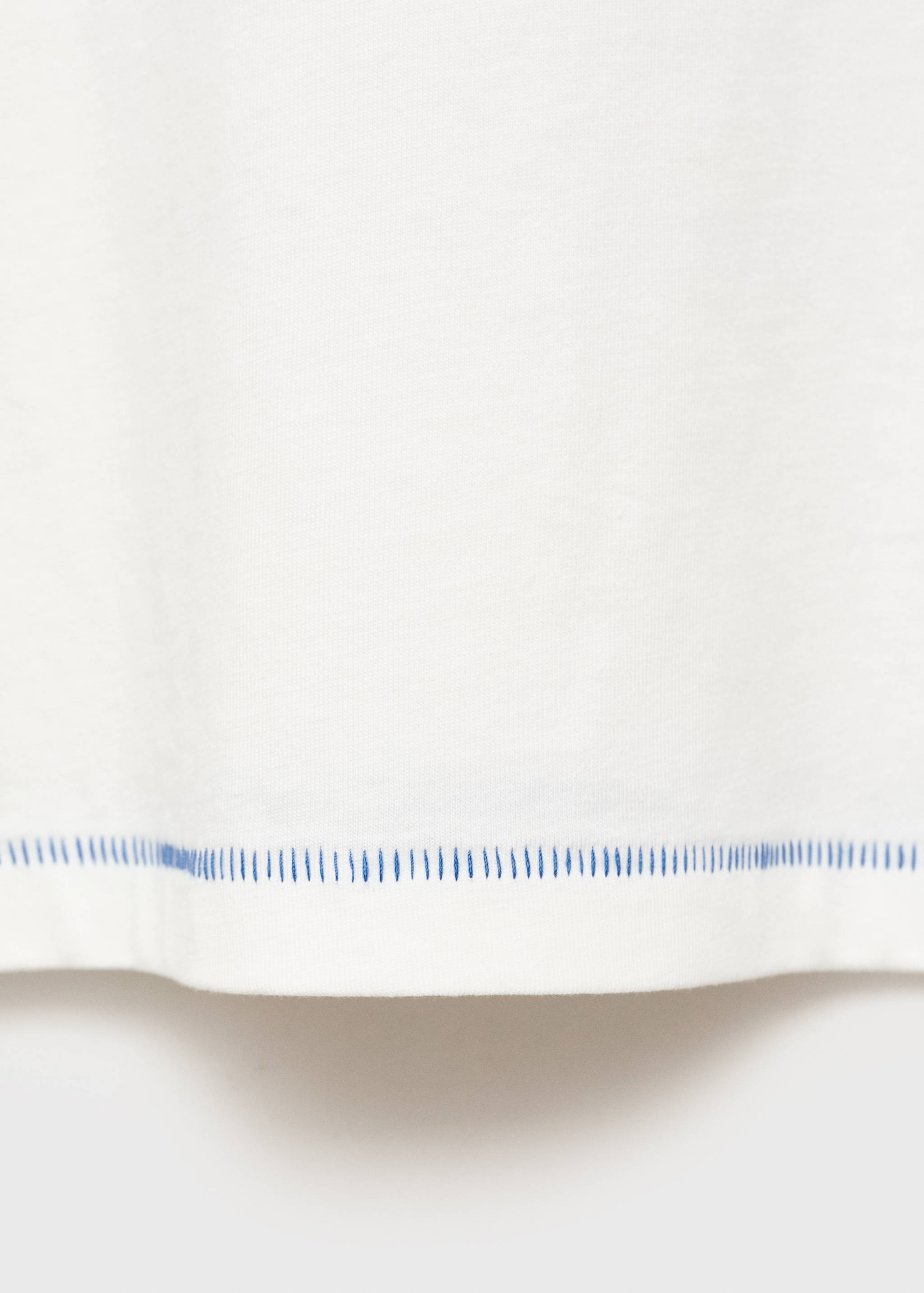Printed cotton-blend T-shirt - Details of the article 8