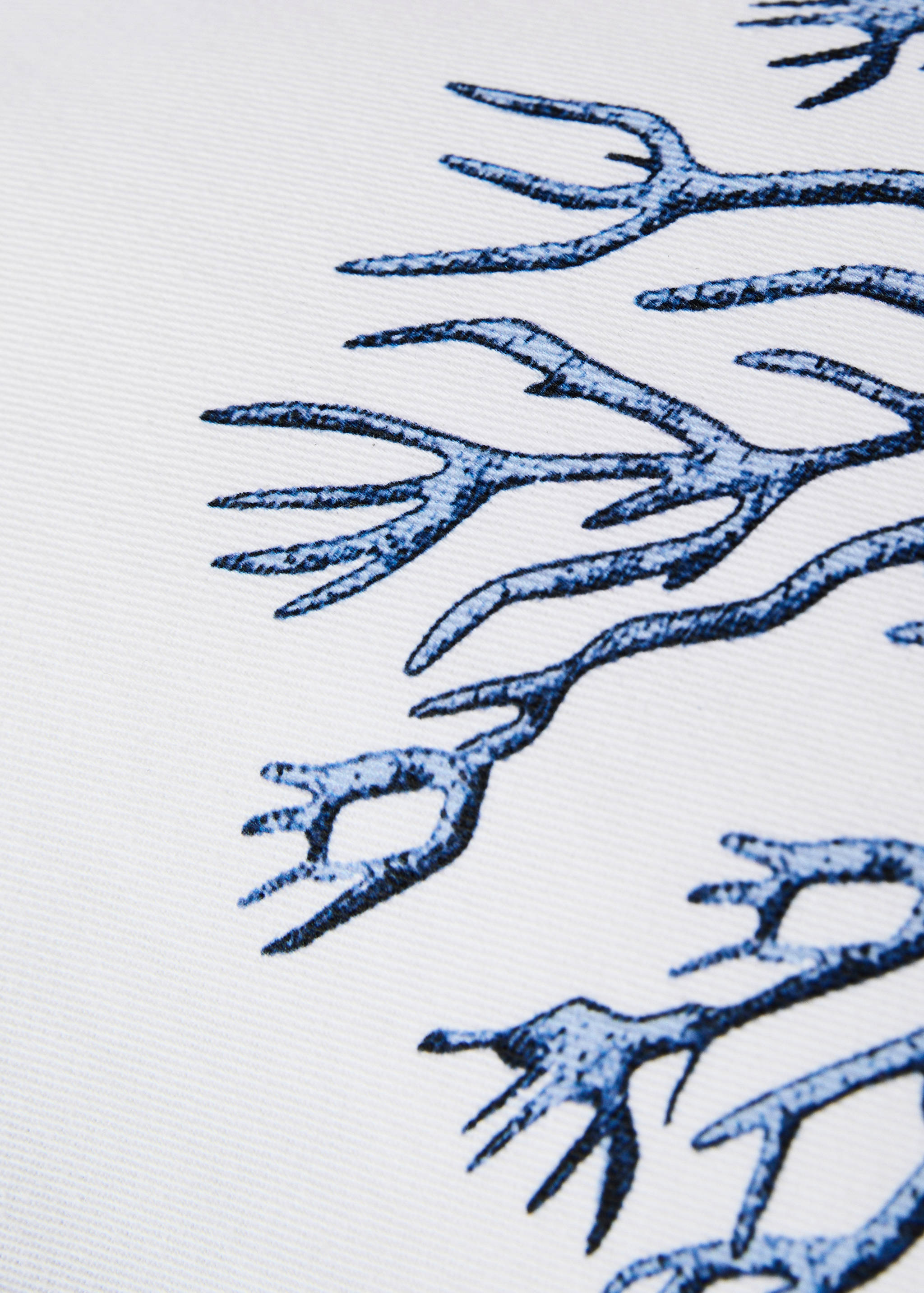 Kussenhoes met koraalprint 45x45 cm - Detail van het artikel 4