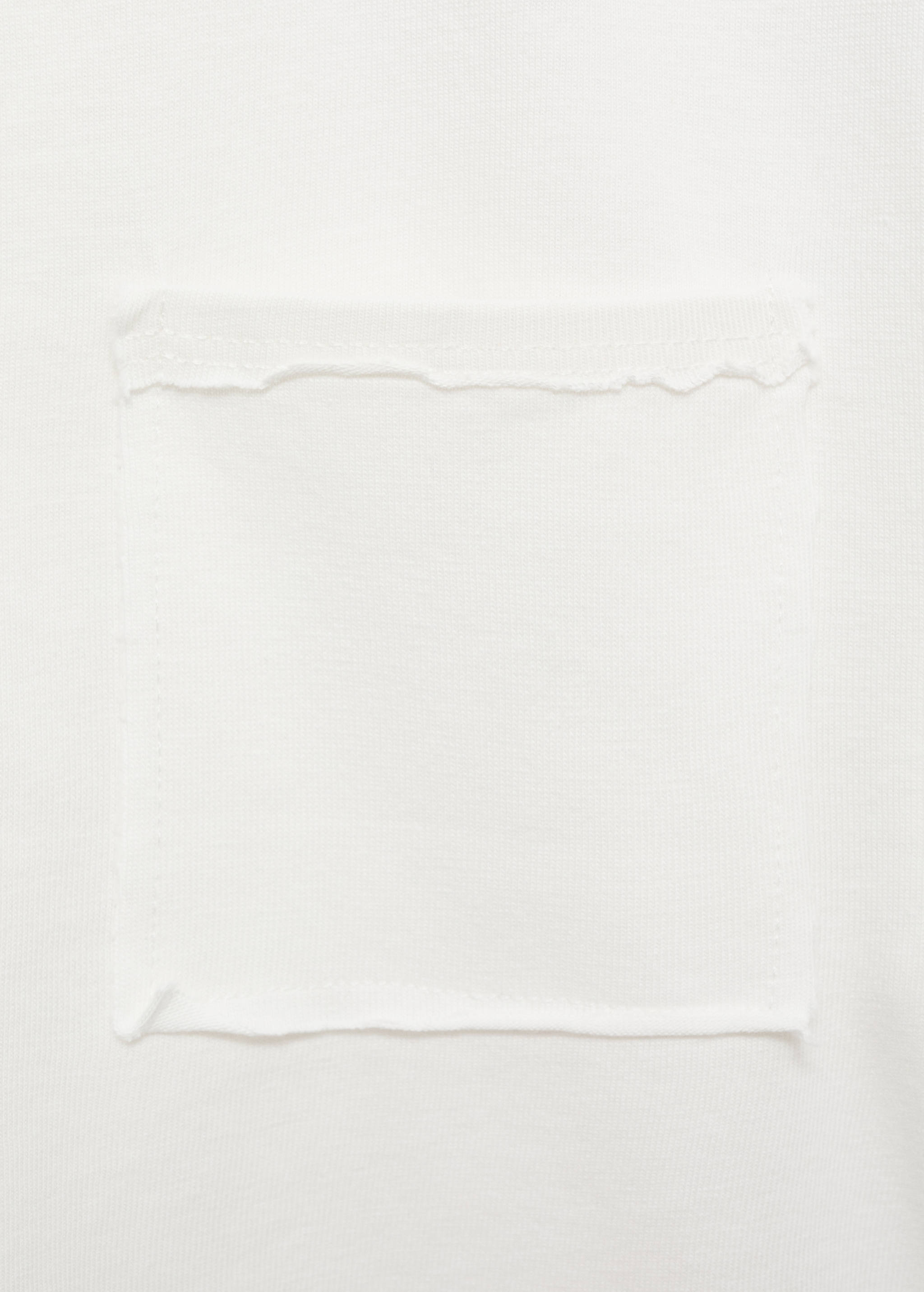 Camiseta crop bolsillo - Detalle del artículo 0