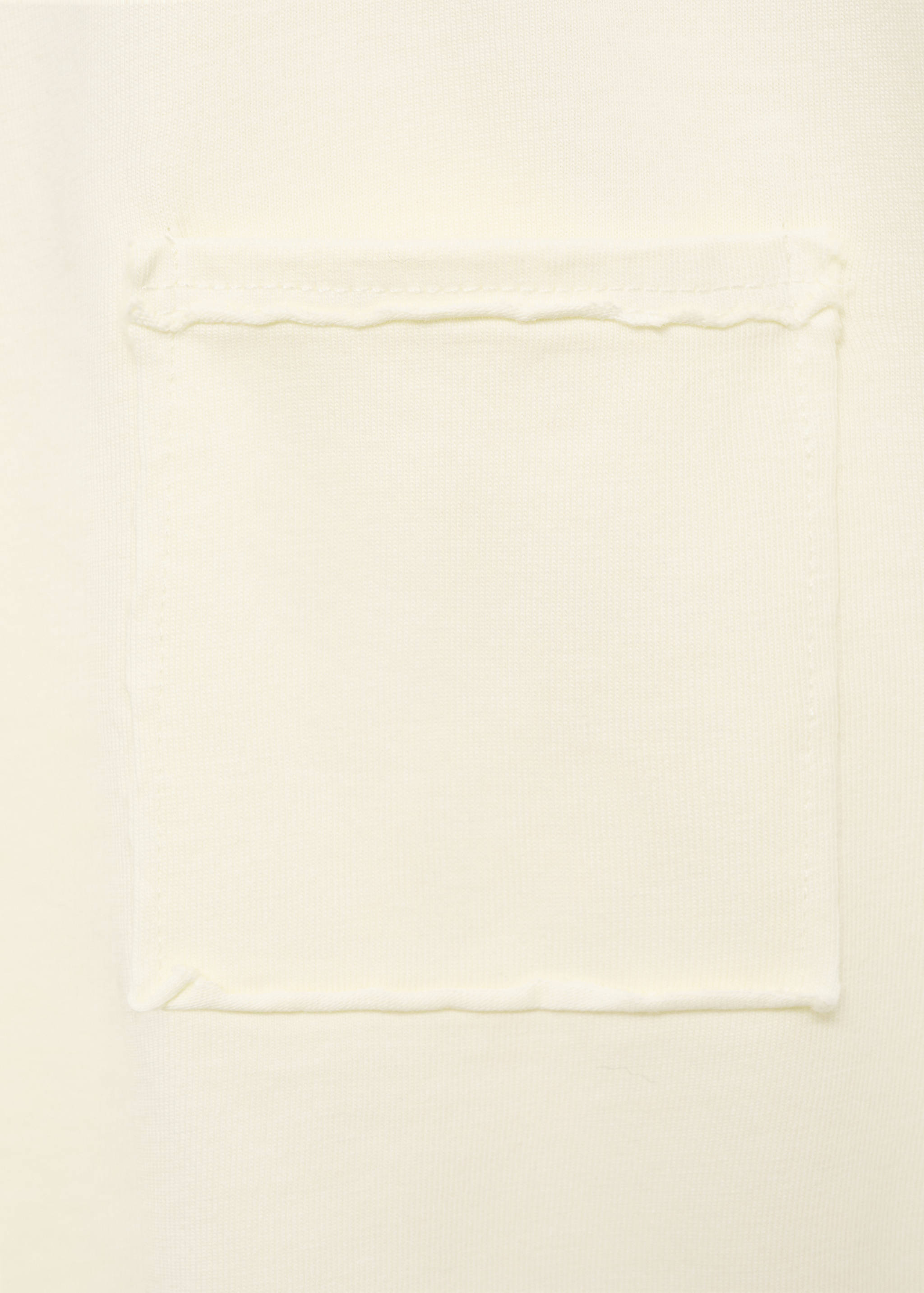 T-shirt crop poche - Détail de l'article 0