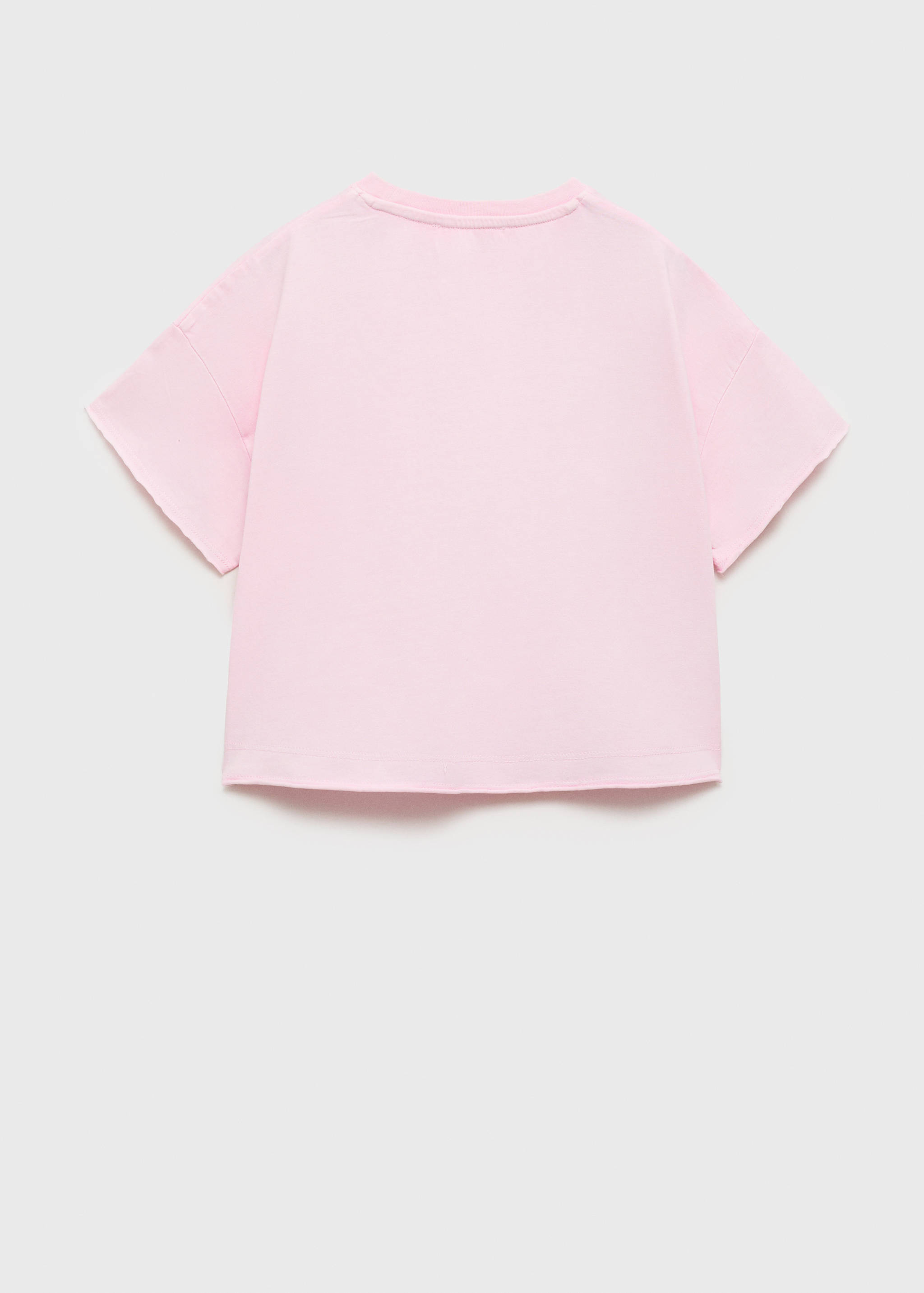 T-shirt crop poche - Verso de l’article