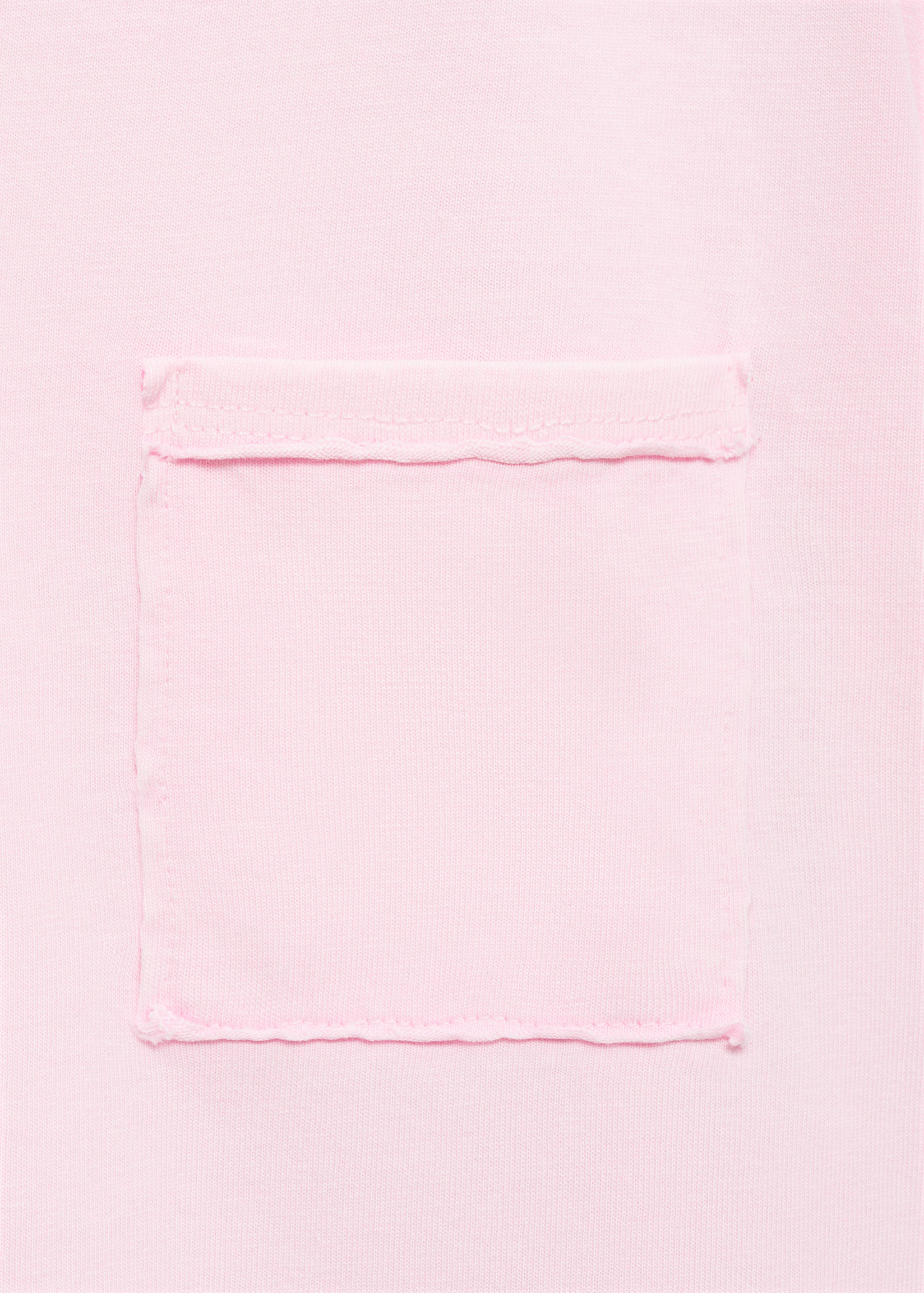 T-shirt crop poche - Détail de l'article 0